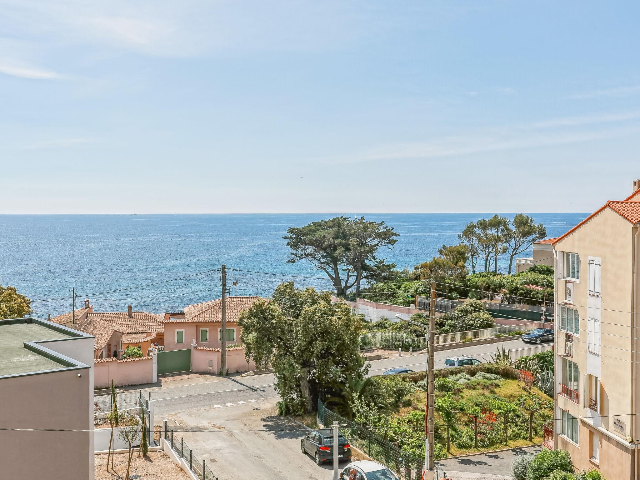 Foto 22 - Apartamento de 2 quartos em Fréjus com piscina e vistas do mar