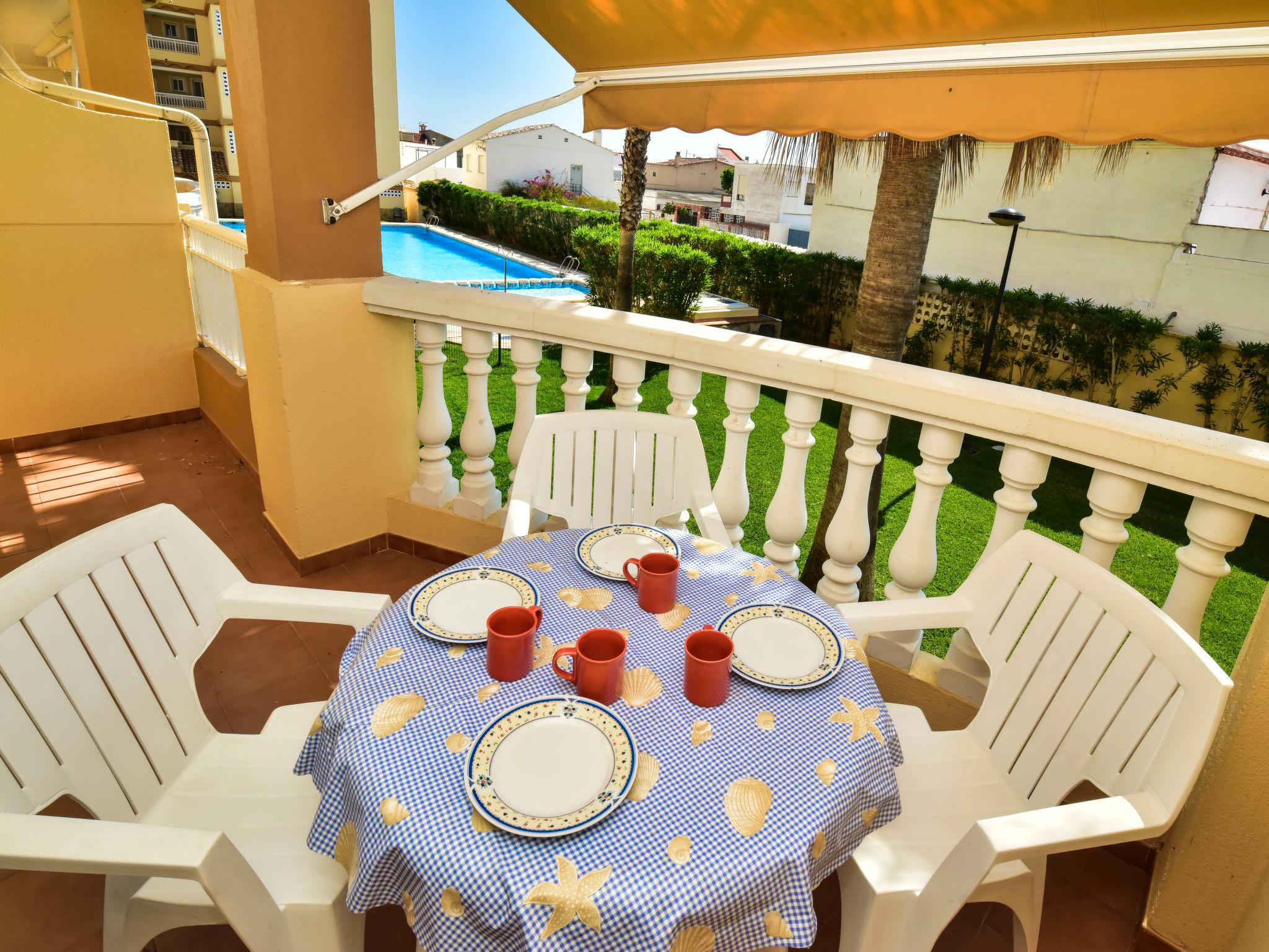 Foto 3 - Casa de 4 habitaciones en Oliva con piscina y vistas al mar