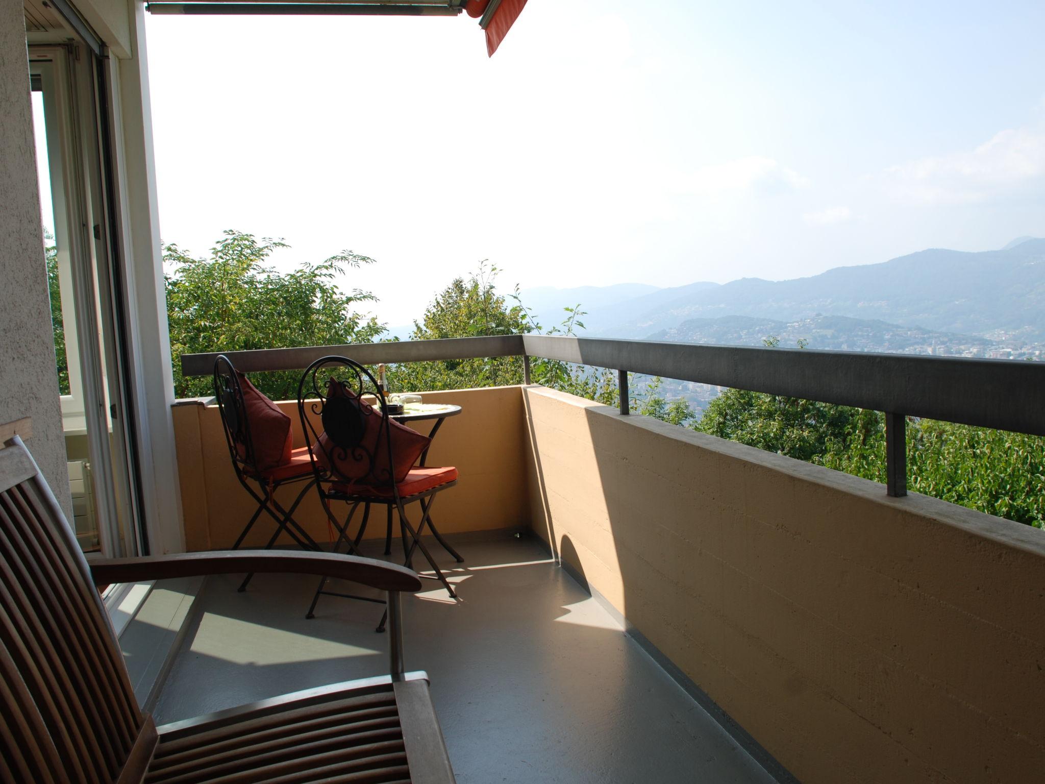 Foto 21 - Appartamento con 2 camere da letto a Lugano con piscina e vista sulle montagne