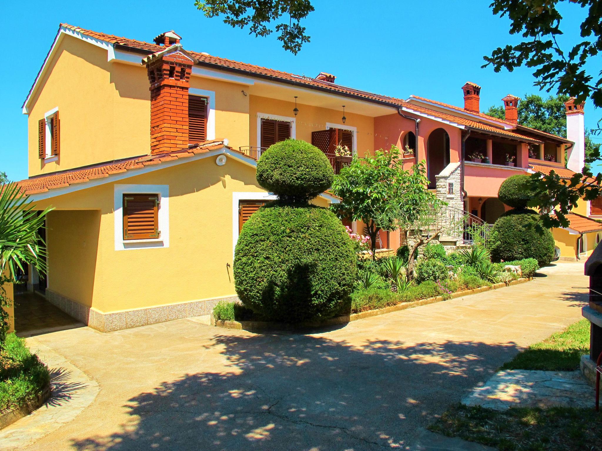 Foto 7 - Casa con 4 camere da letto a Žminj con piscina privata e vista mare