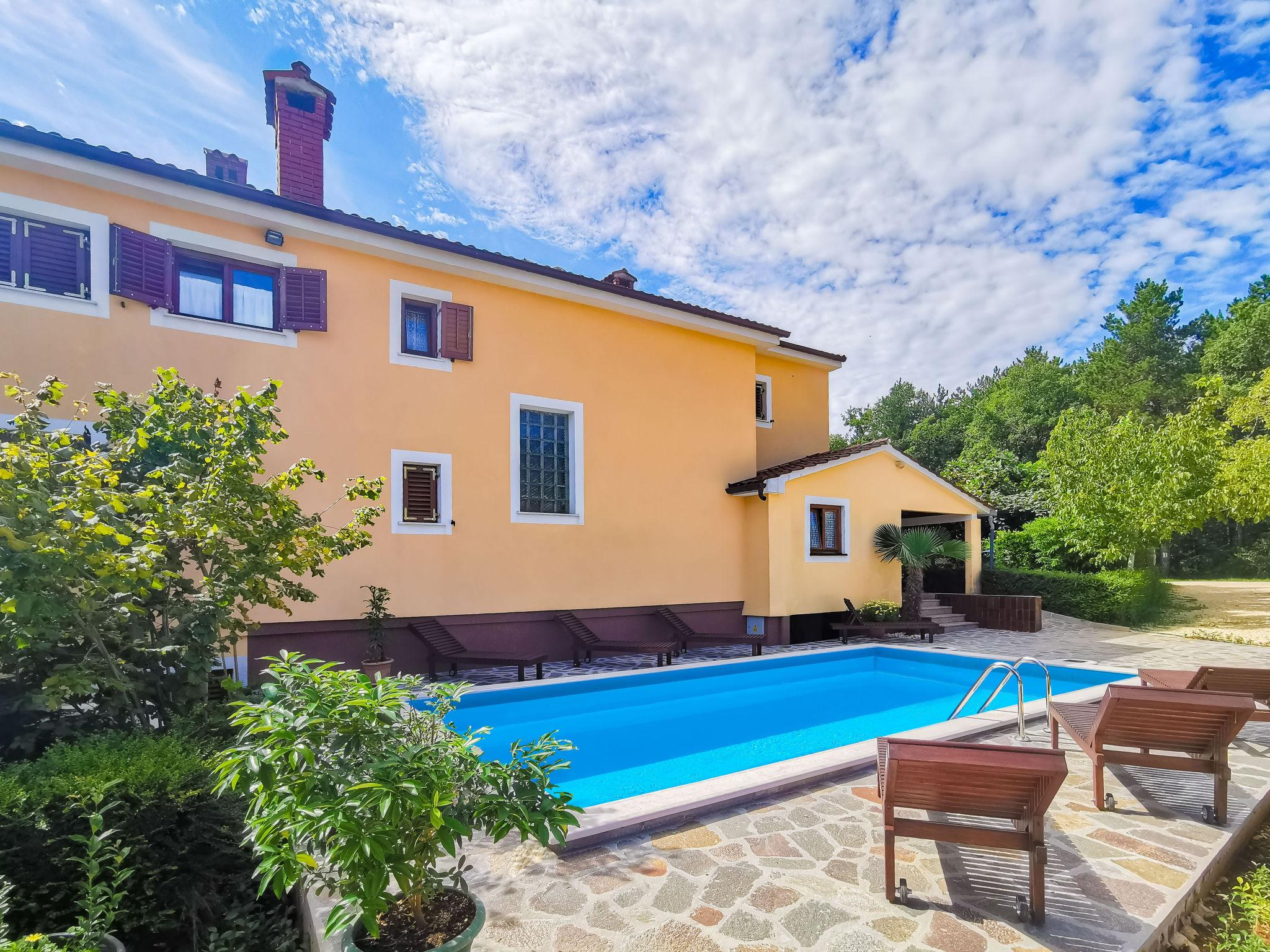 Foto 6 - Casa con 4 camere da letto a Žminj con piscina privata e vista mare
