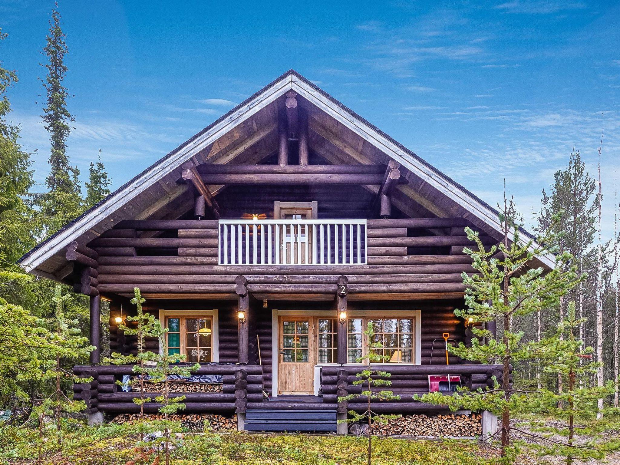 Foto 1 - Haus mit 1 Schlafzimmer in Salla mit sauna und blick auf die berge