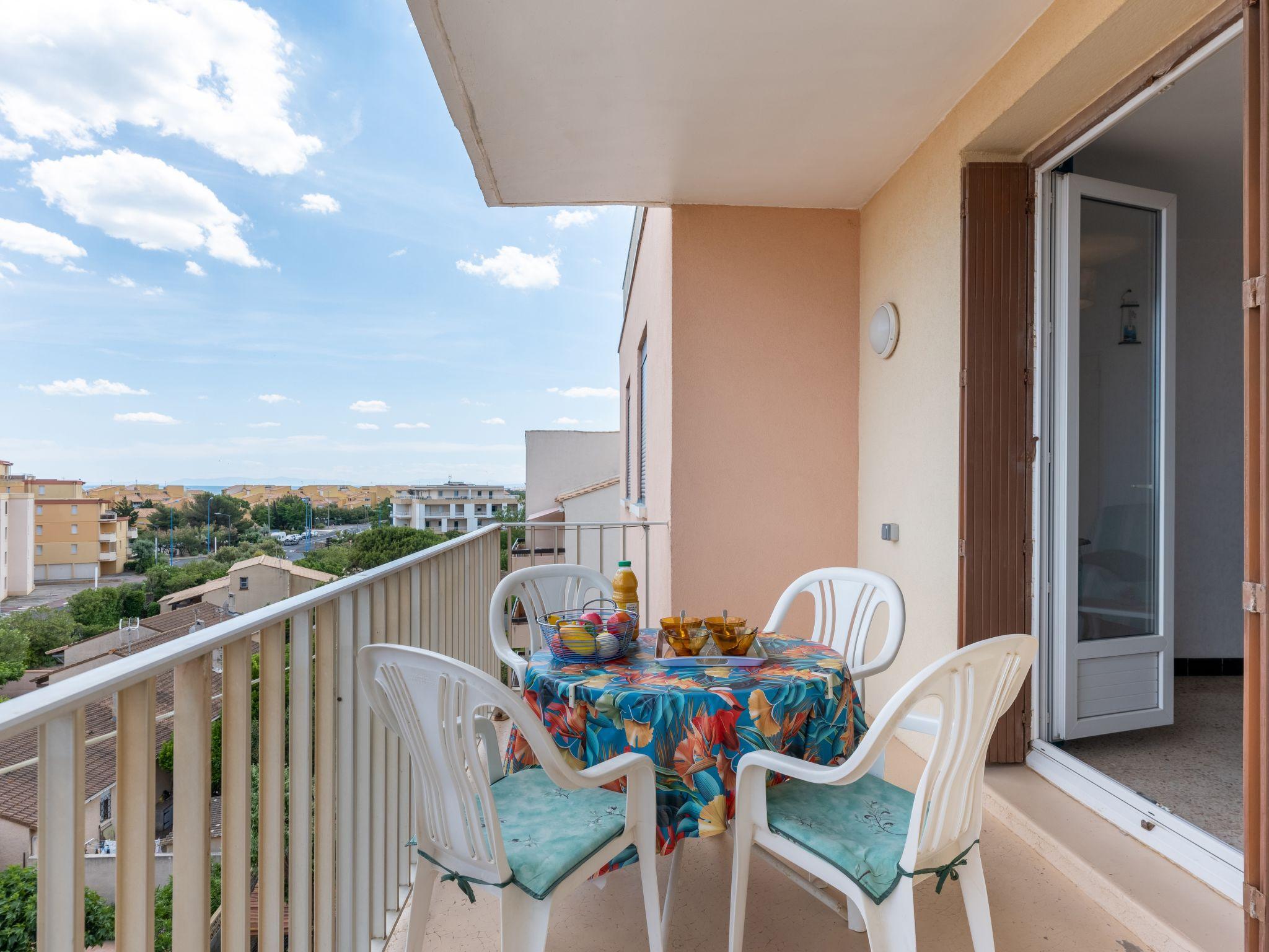 Foto 20 - Apartamento de 2 habitaciones en Narbonne con terraza y vistas al mar