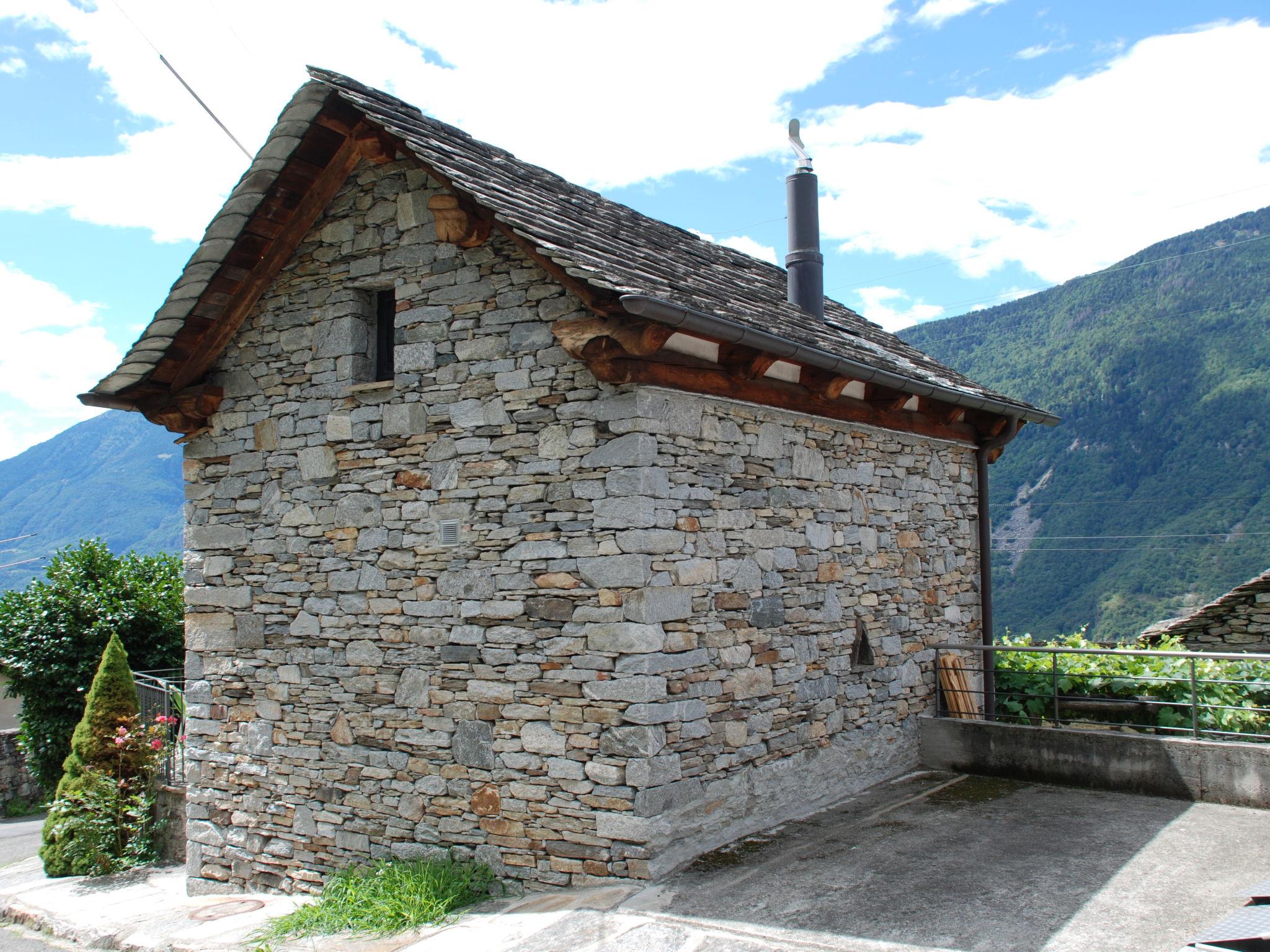 Photo 21 - Maison de 1 chambre à Serravalle avec jardin et vues sur la montagne