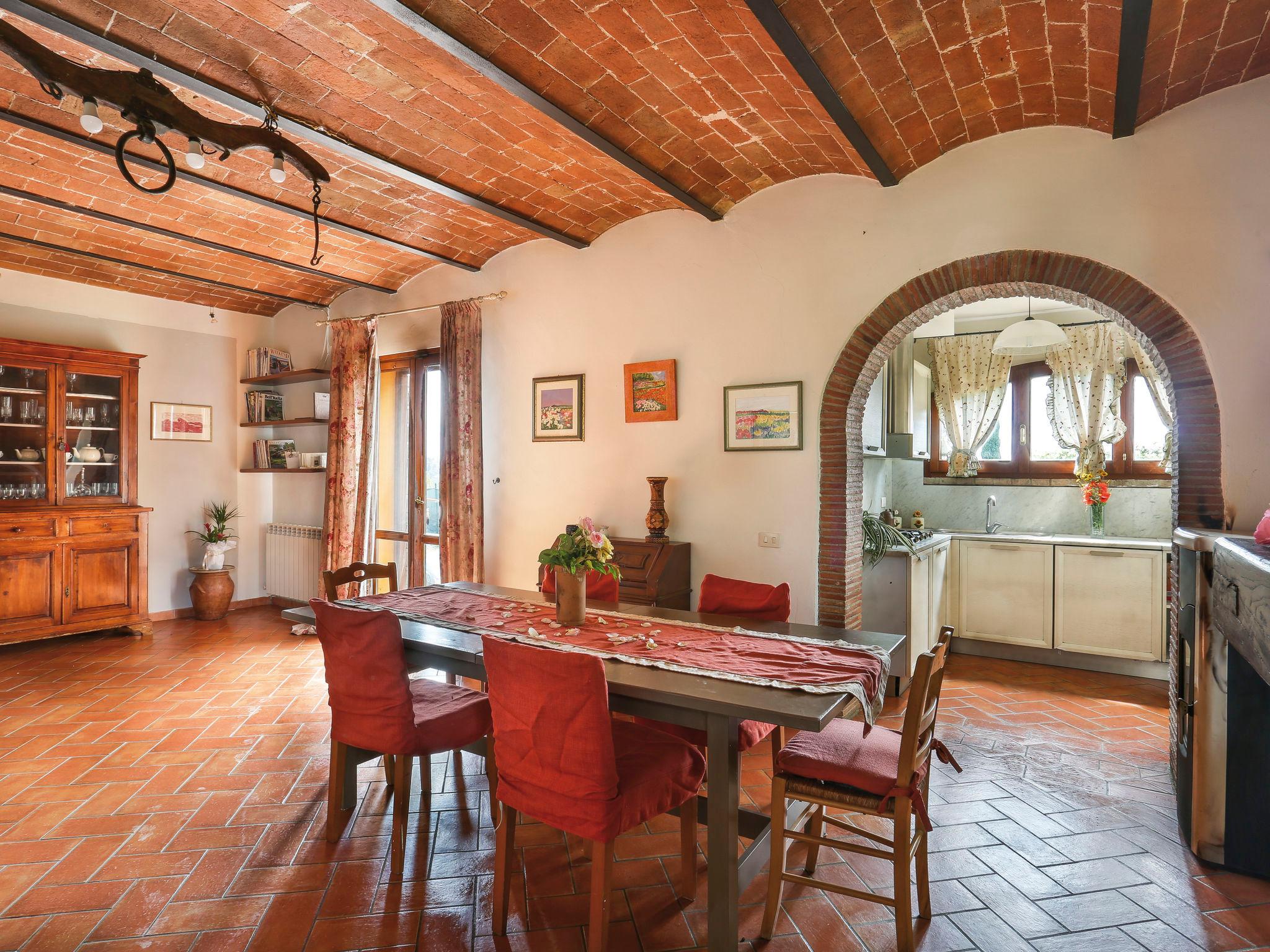 Foto 5 - Haus mit 4 Schlafzimmern in San Miniato mit privater pool und garten