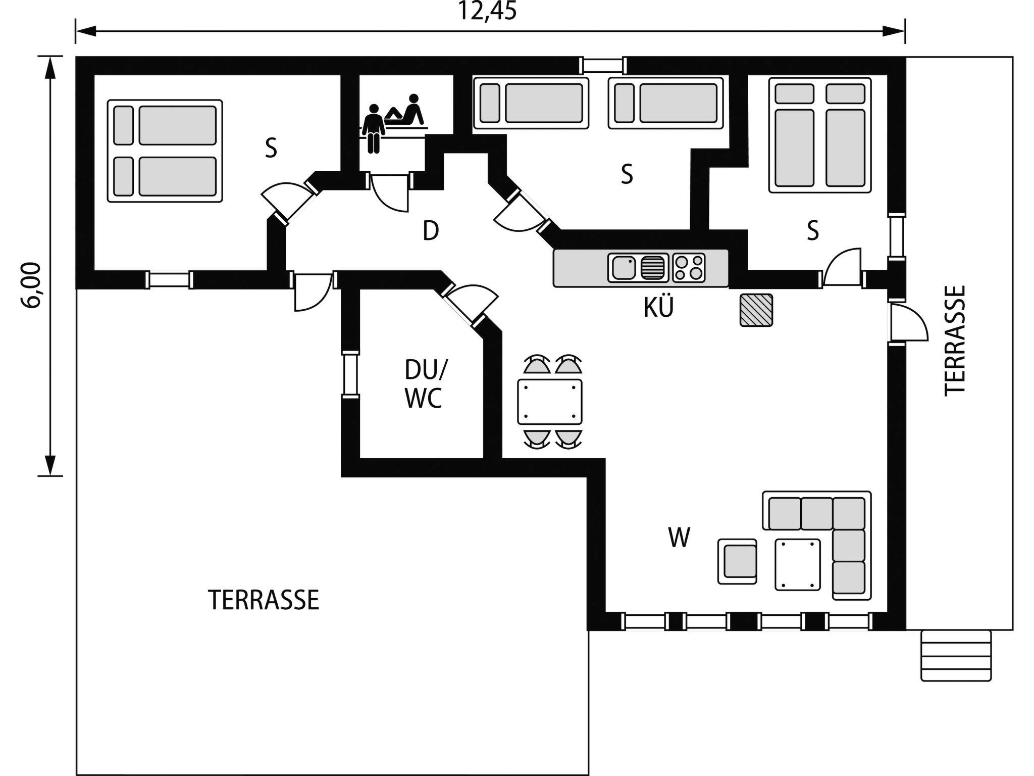 Foto 16 - Casa de 3 quartos em Balestrand com terraço e sauna