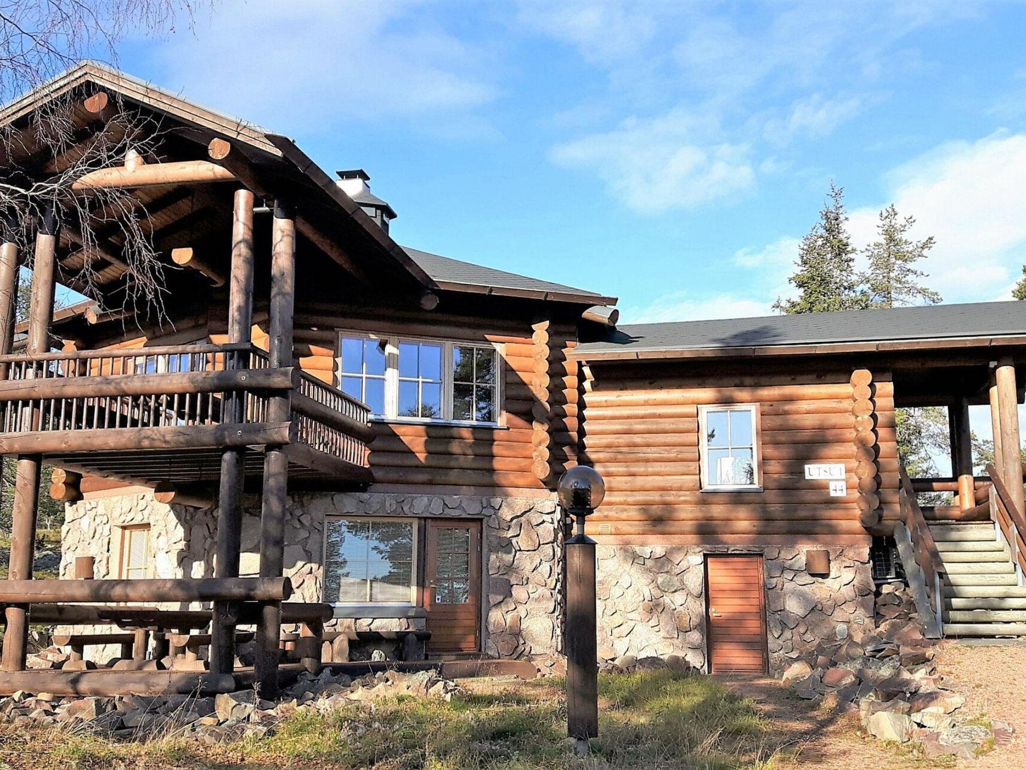 Foto 1 - Casa con 3 camere da letto a Kittilä con sauna e vista sulle montagne