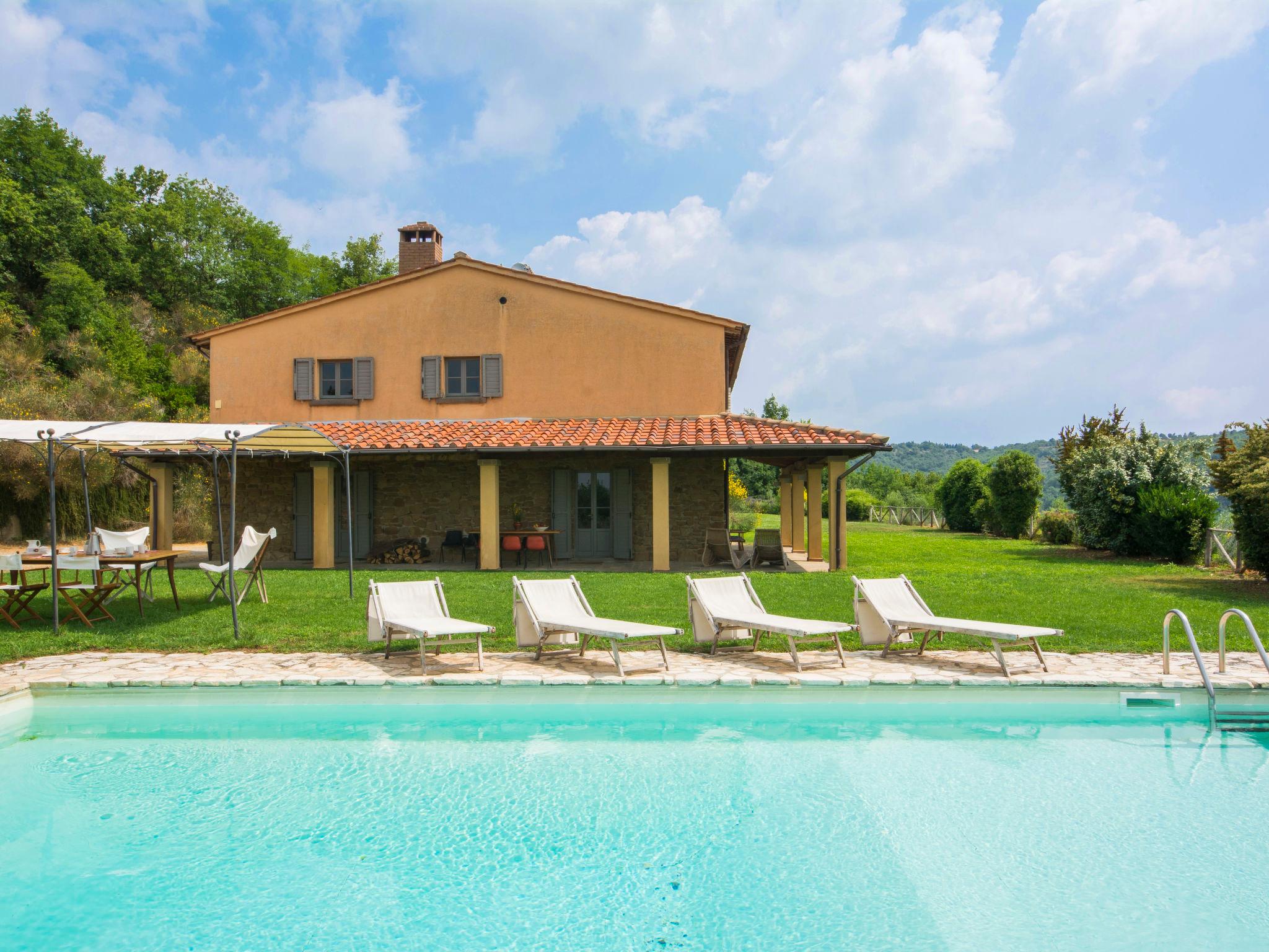 Foto 7 - Haus mit 4 Schlafzimmern in Civitella in Val di Chiana mit privater pool und garten