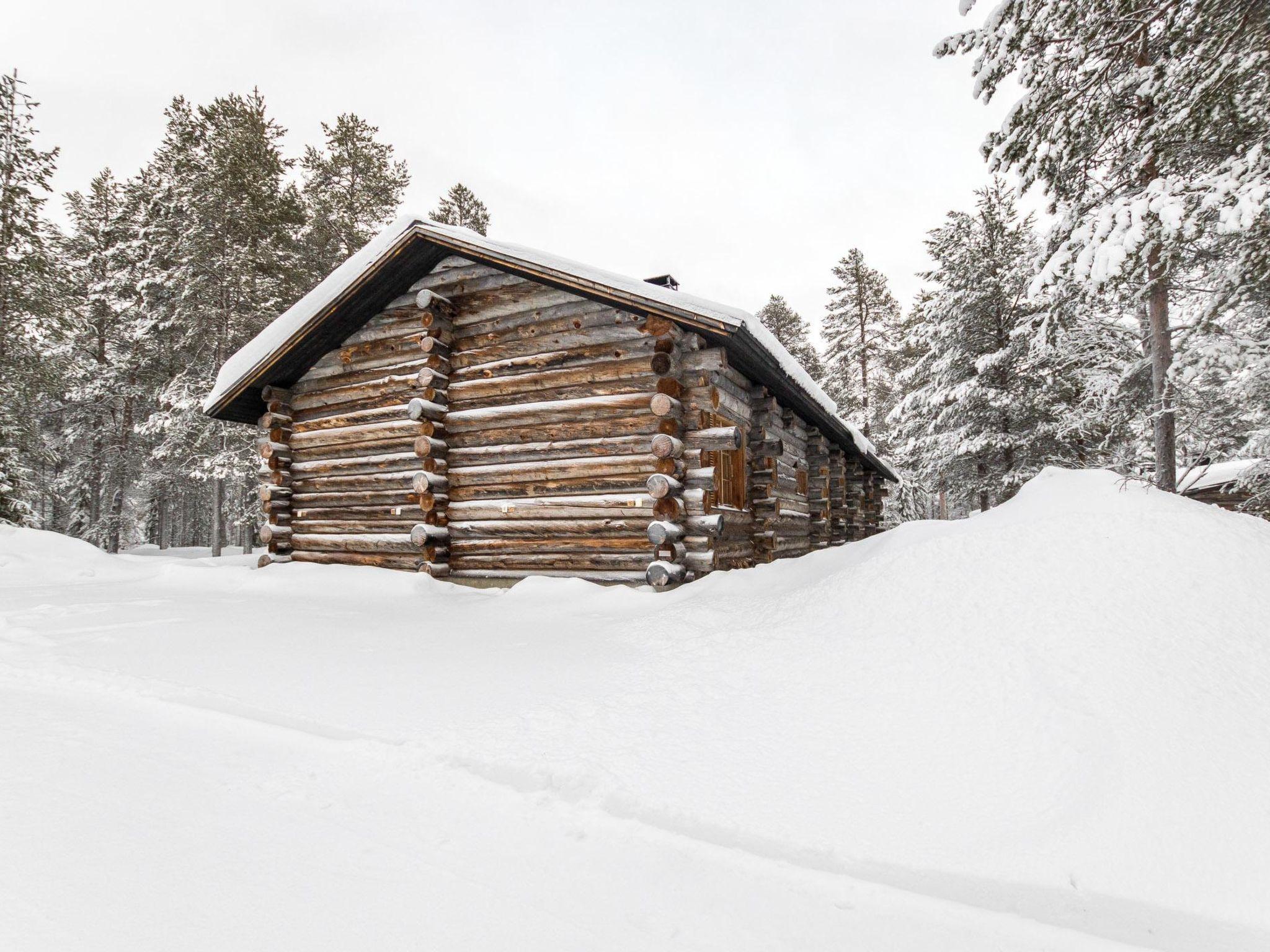 Foto 4 - Haus mit 1 Schlafzimmer in Kittilä mit sauna und blick auf die berge