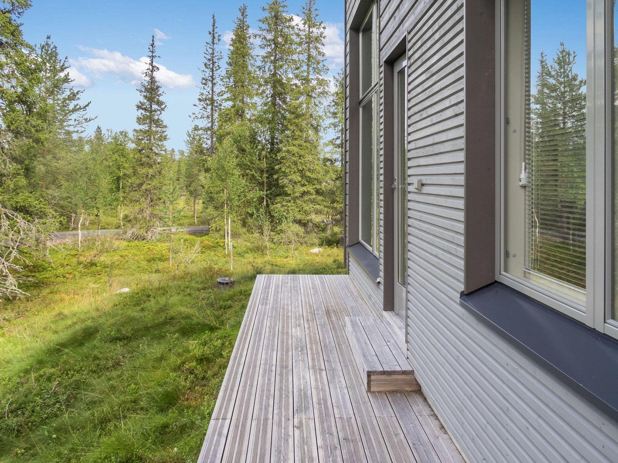 Foto 16 - Casa de 2 quartos em Kuusamo com sauna e vista para a montanha