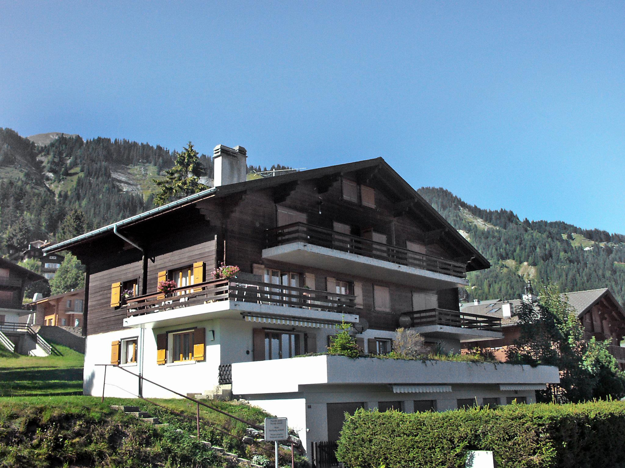Foto 1 - Apartamento de 2 habitaciones en Ayent con jardín y vistas a la montaña