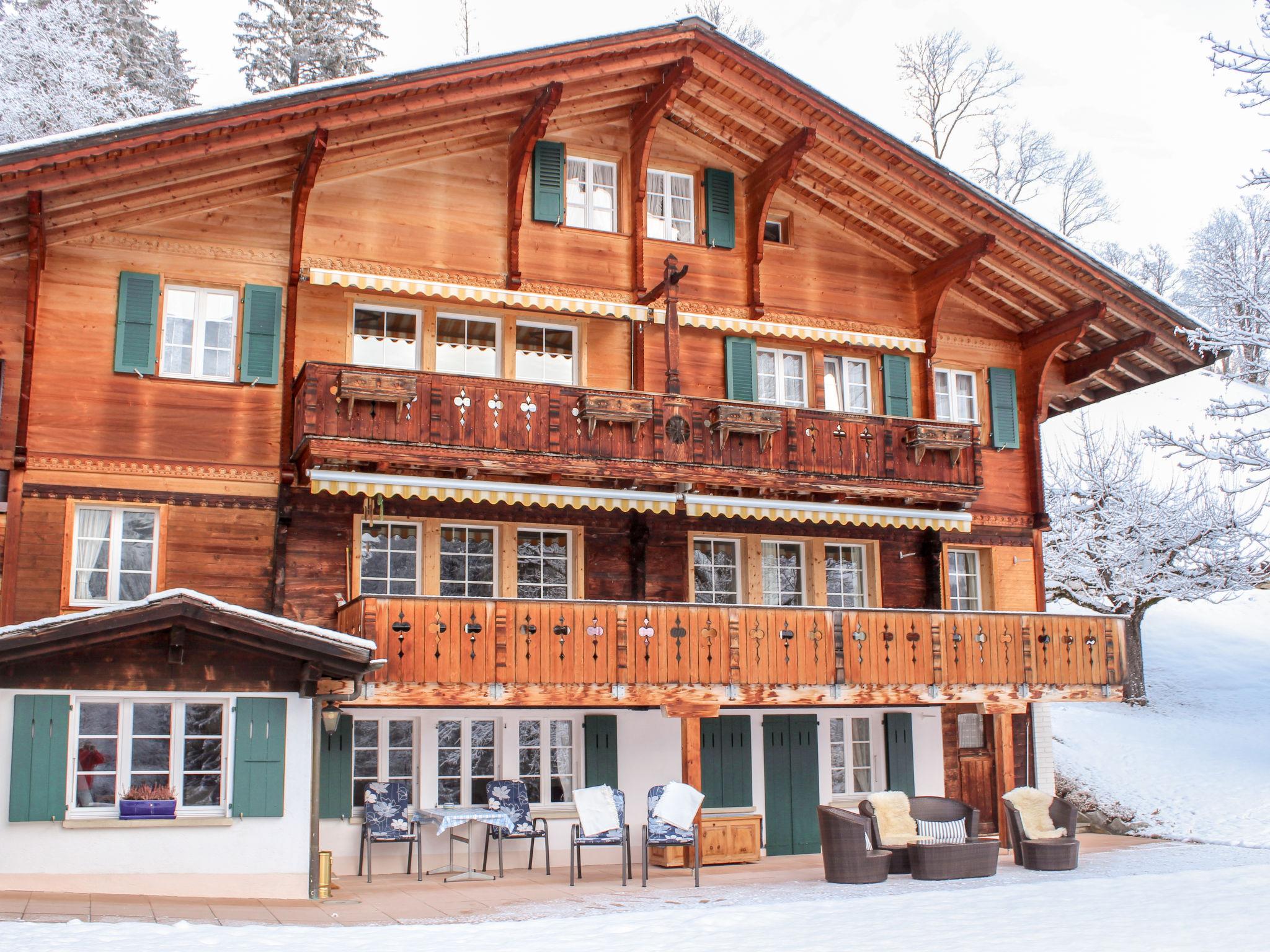 Foto 19 - Apartamento de 1 habitación en Grindelwald con jardín y terraza