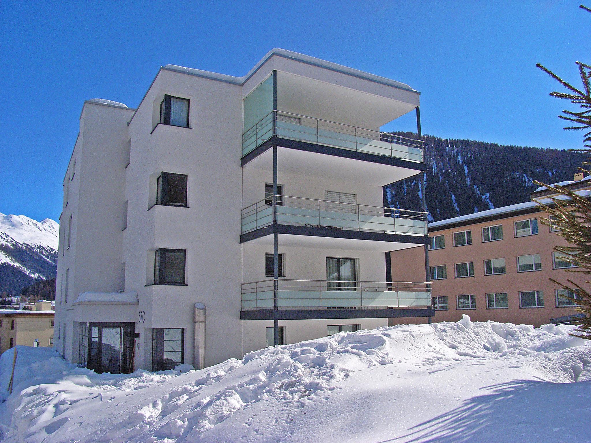 Foto 21 - Apartamento de 1 quarto em Davos com jardim e vista para a montanha