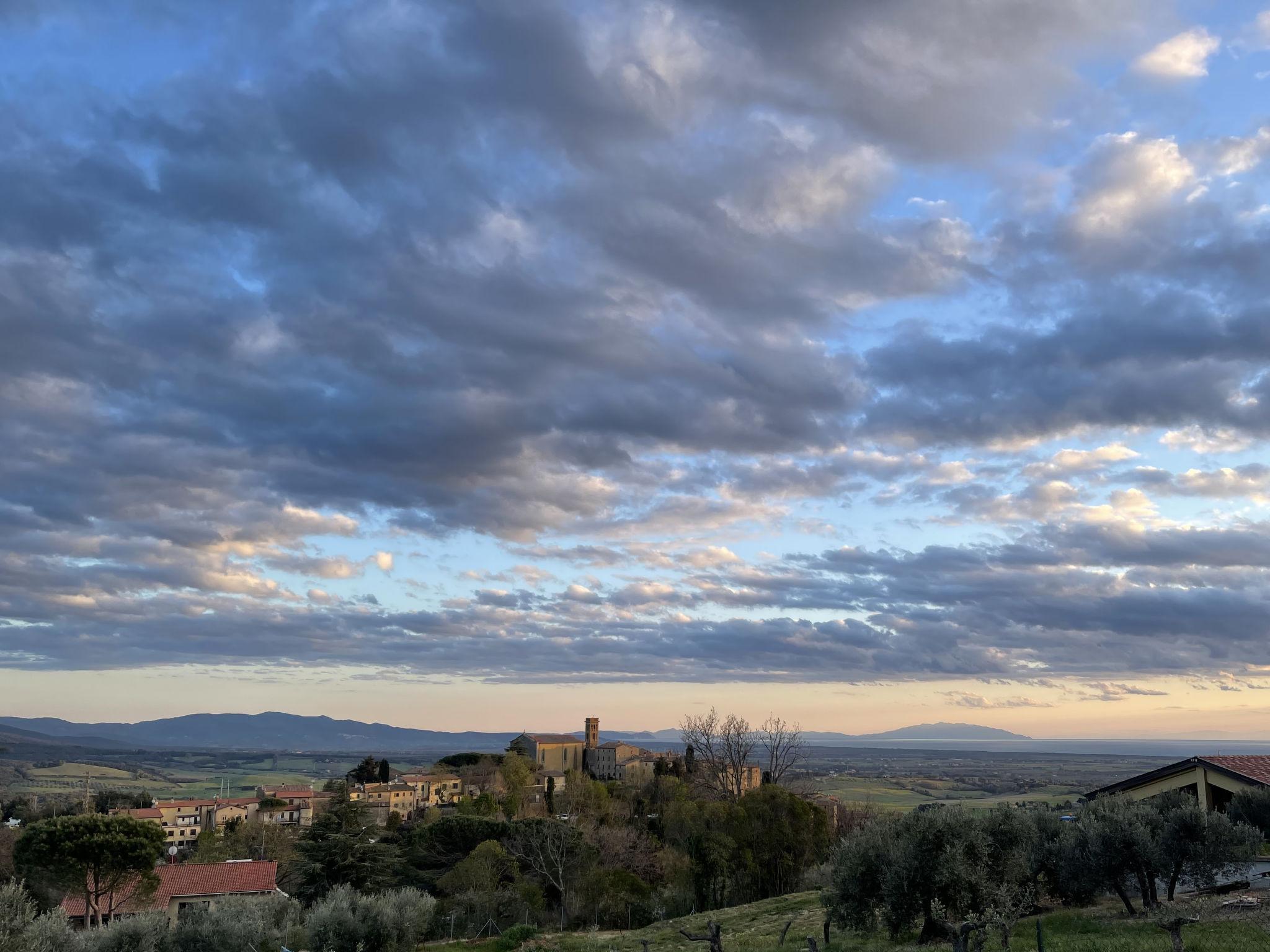 Foto 4 - Appartamento a Casale Marittimo con giardino e vista mare