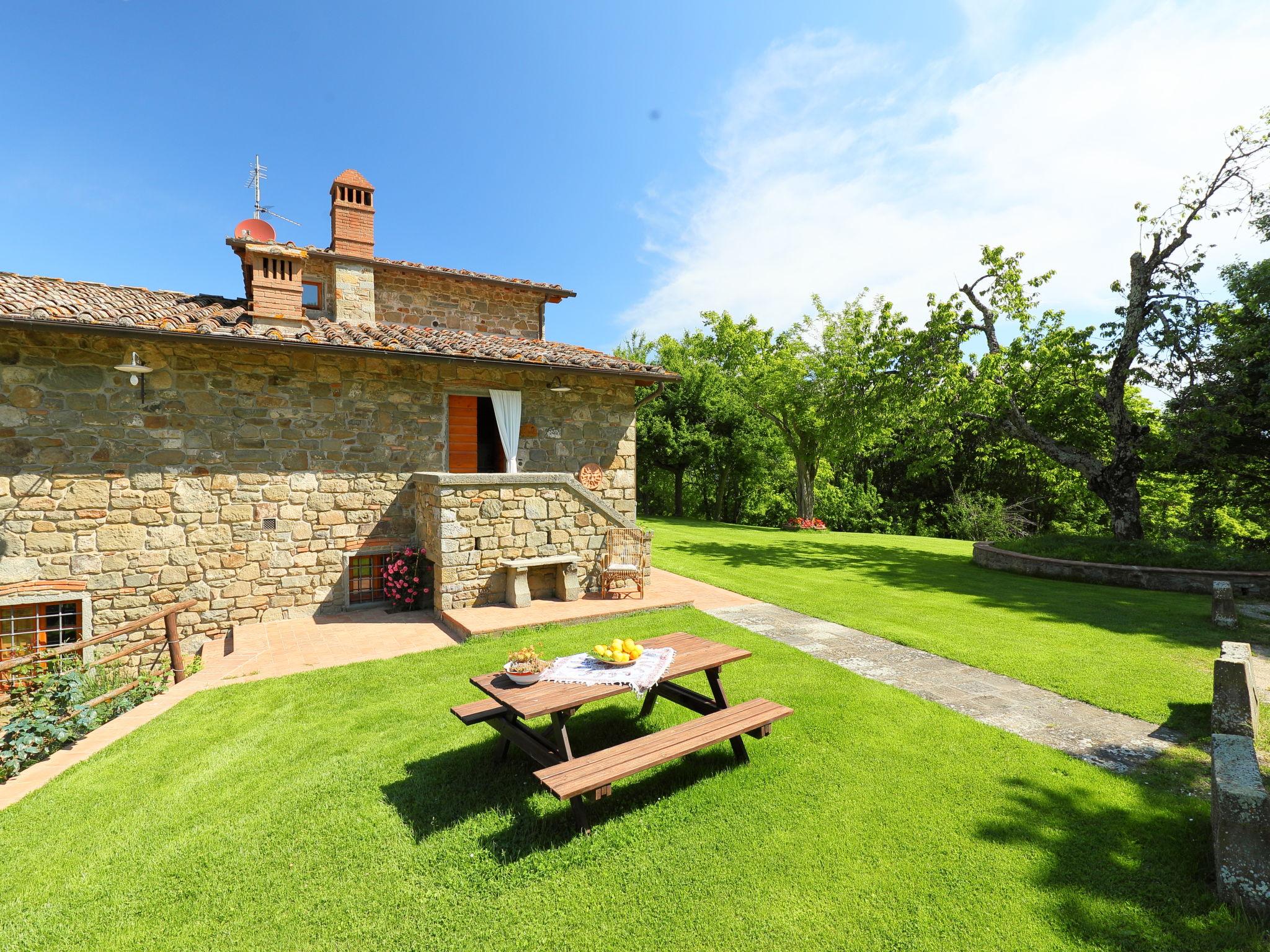 Foto 7 - Casa con 2 camere da letto a Greve in Chianti con piscina e giardino