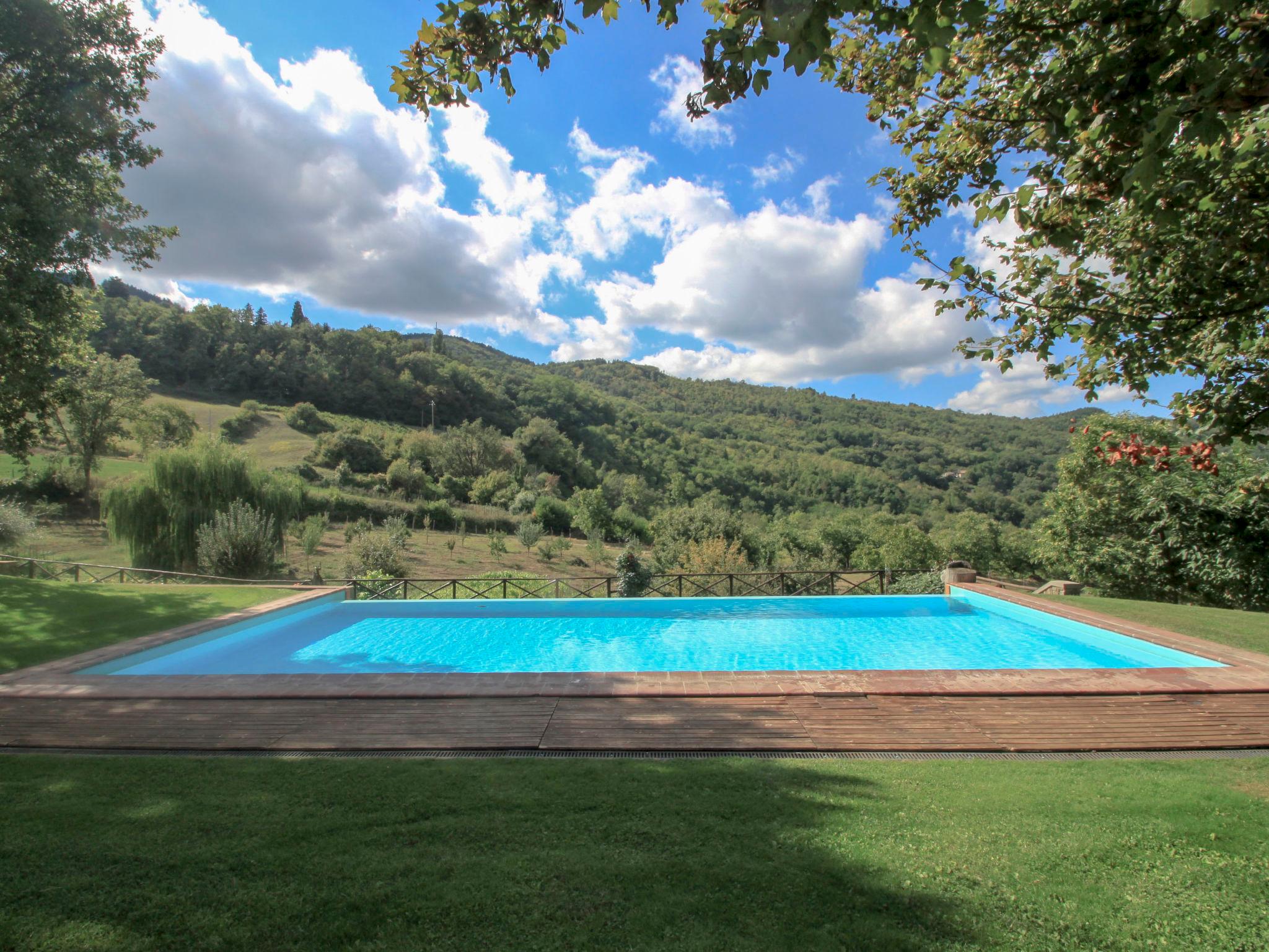 Foto 2 - Casa con 2 camere da letto a Greve in Chianti con piscina e giardino