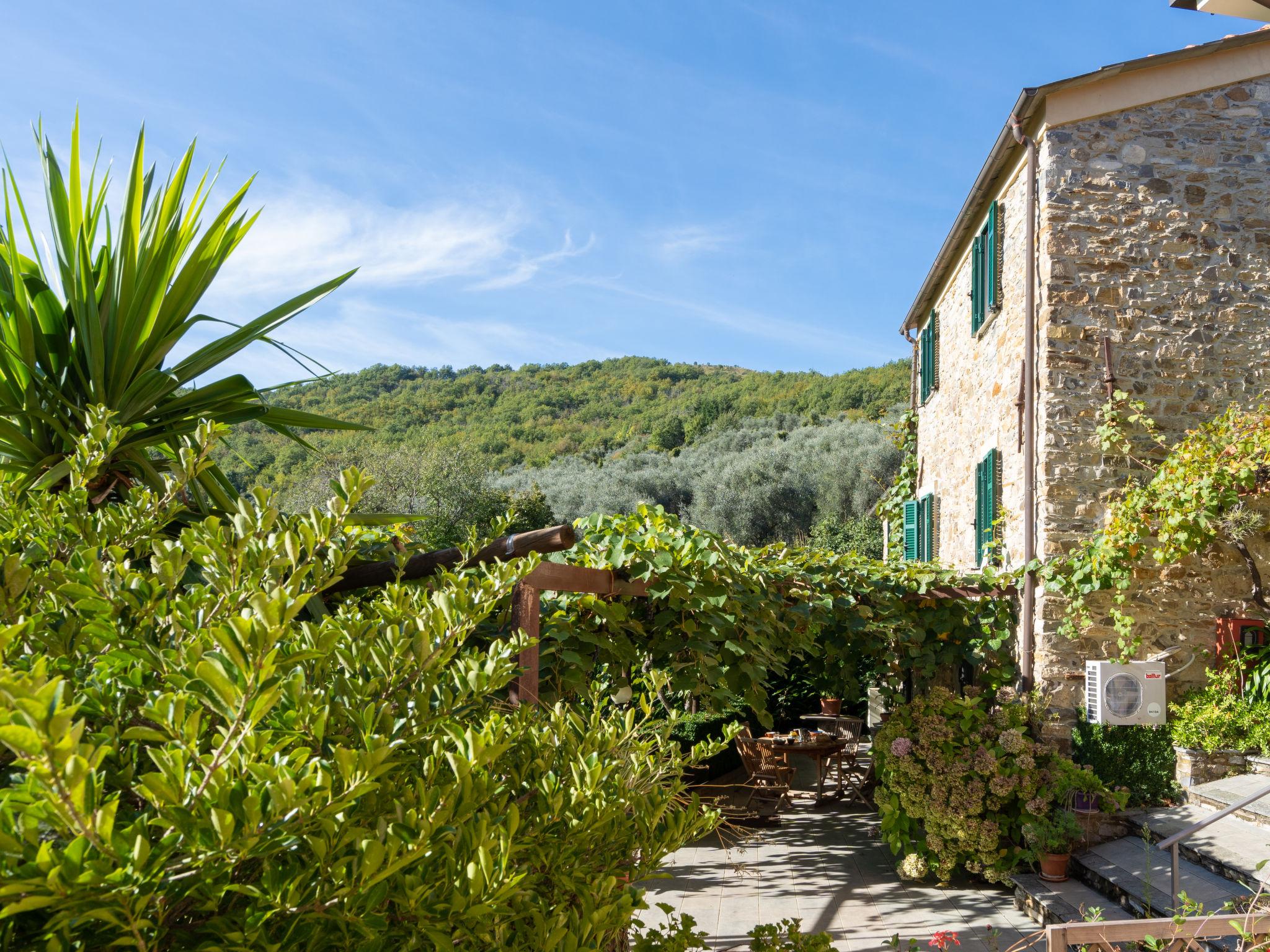 Foto 17 - Casa con 1 camera da letto a Borgomaro con piscina privata e vista mare