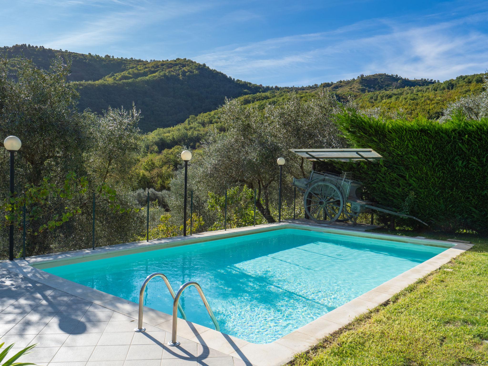 Foto 12 - Casa de 1 habitación en Borgomaro con piscina privada y vistas al mar