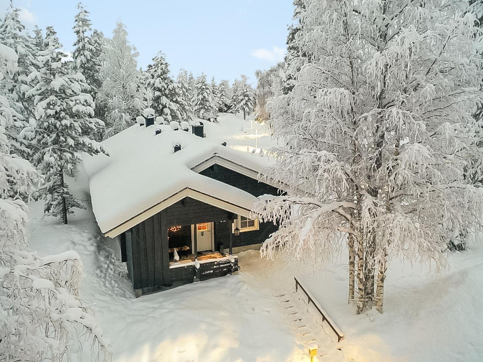 Foto 2 - Casa de 2 quartos em Kolari com sauna e vista para a montanha