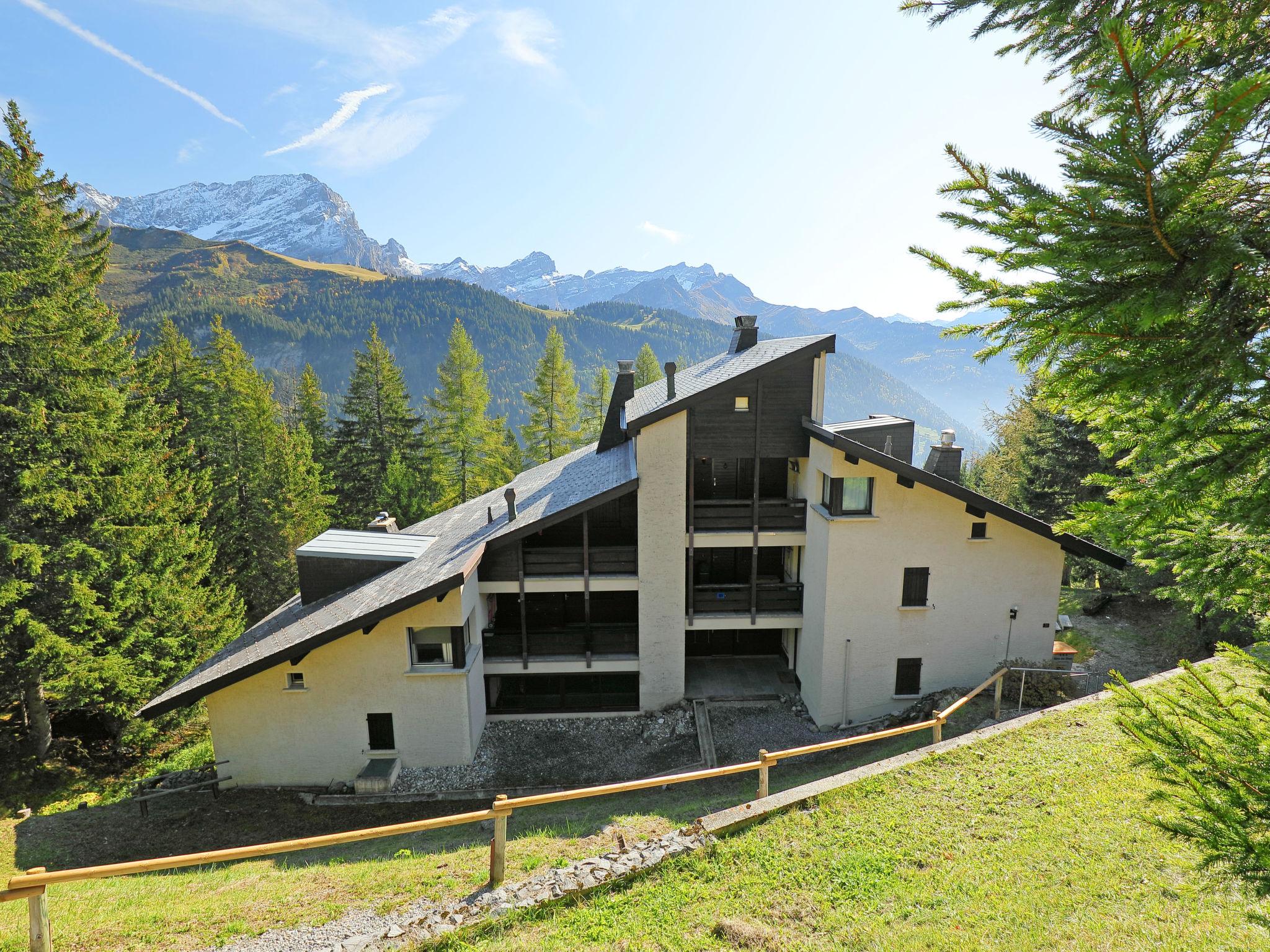 Foto 12 - Appartamento a Gryon con terrazza e vista sulle montagne