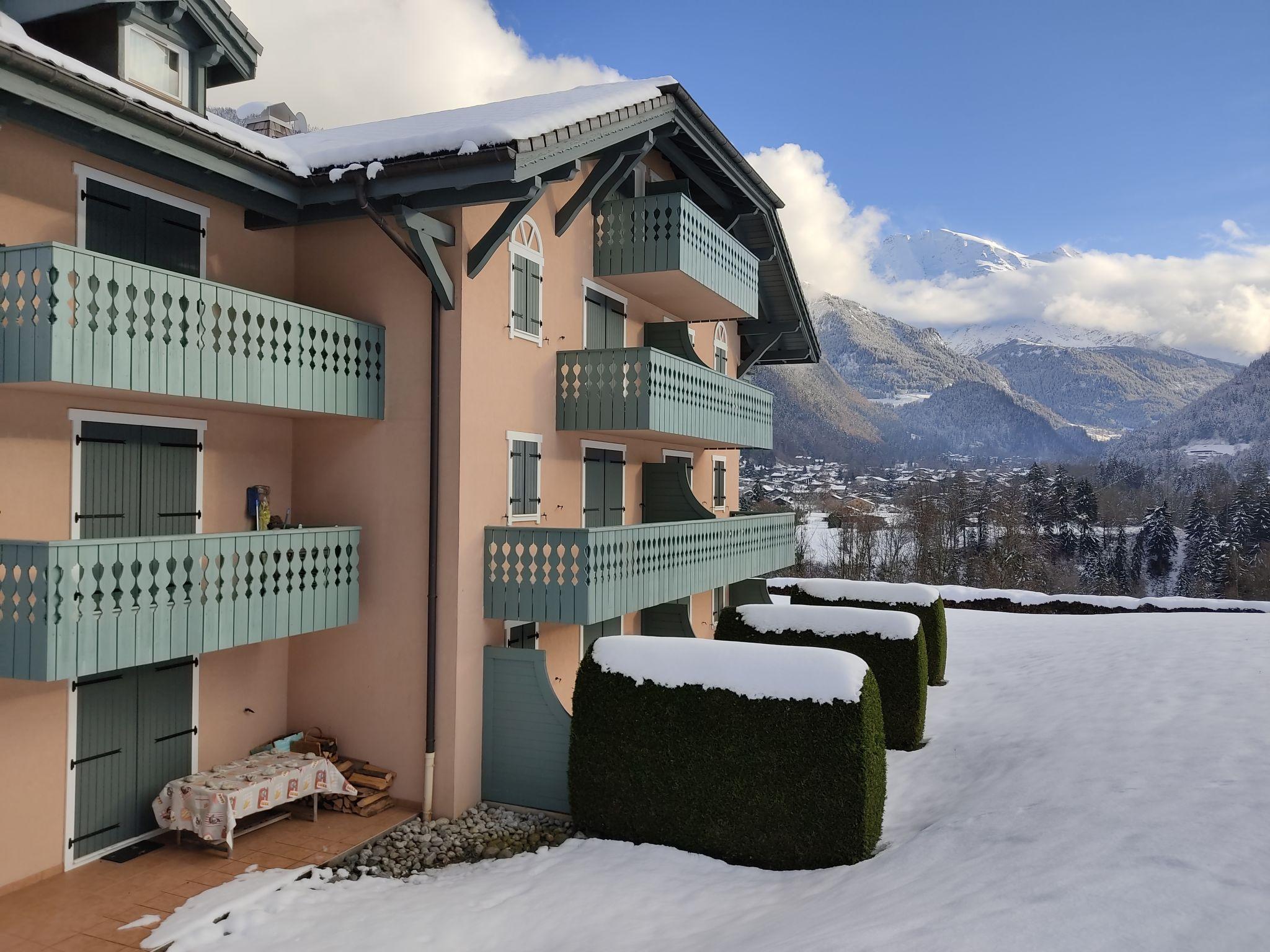 Foto 12 - Apartamento de 3 quartos em Saint-Gervais-les-Bains com jardim e vista para a montanha