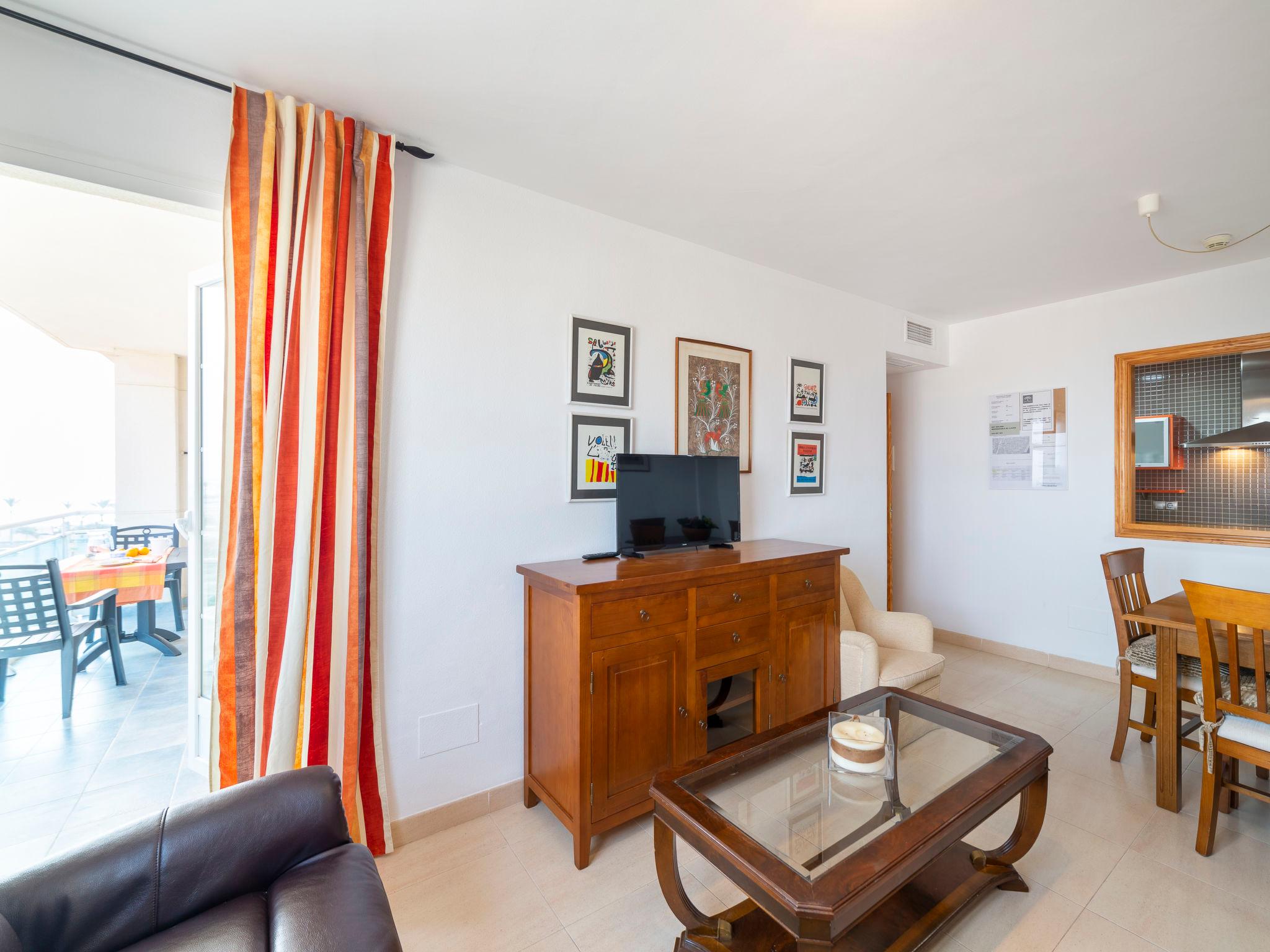 Foto 7 - Apartamento de 2 quartos em Roquetas de Mar com piscina e vistas do mar