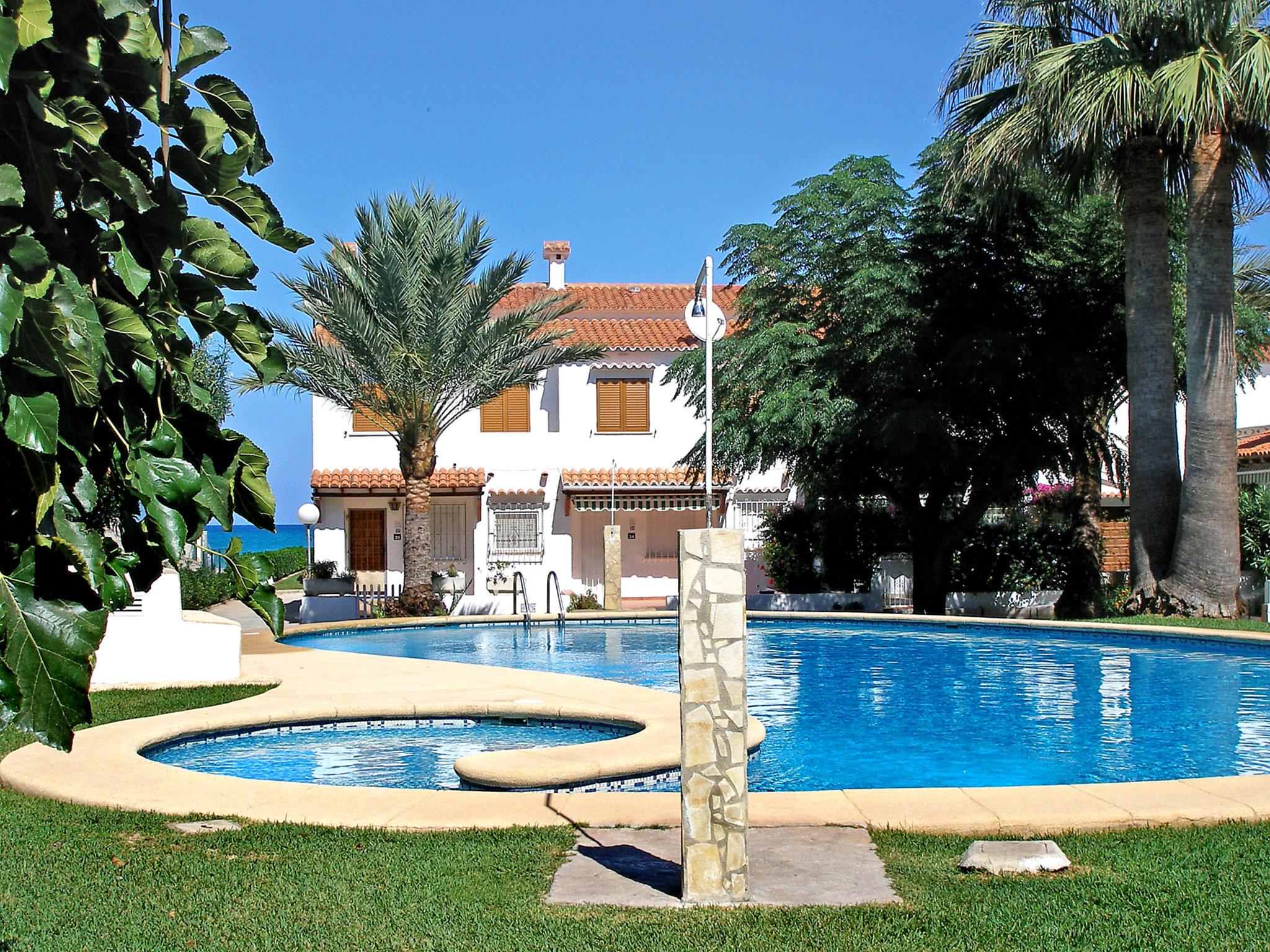 Foto 1 - Casa de 2 quartos em els Poblets com piscina e vistas do mar