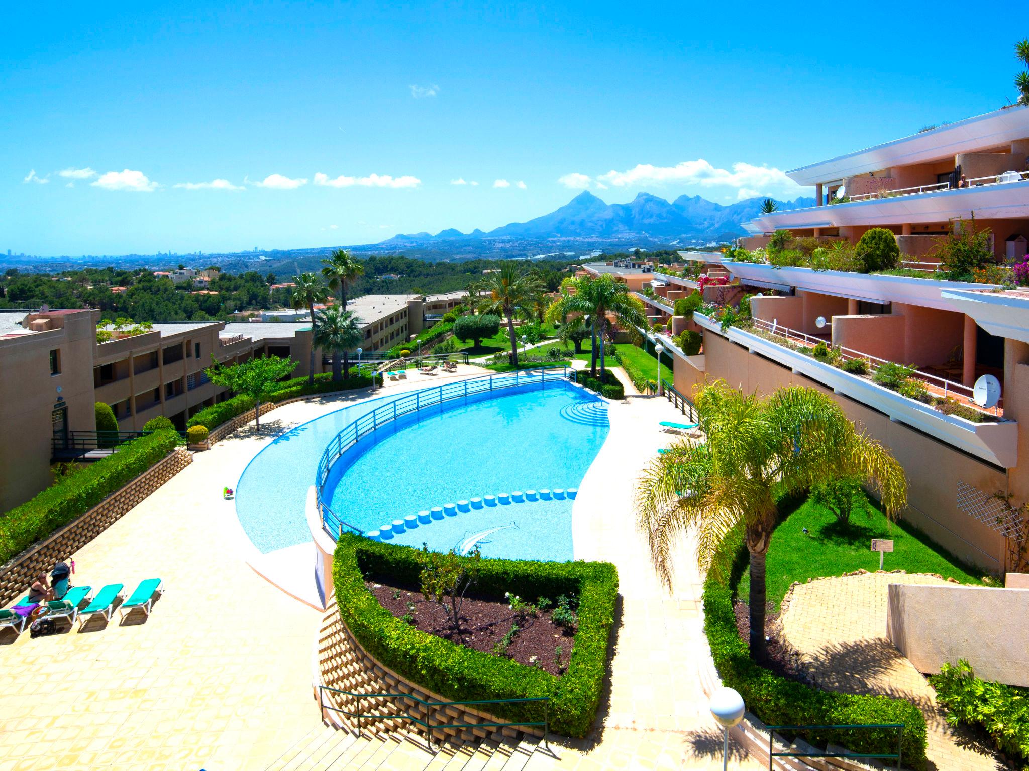 Photo 3 - Appartement de 2 chambres à Altea avec piscine et vues à la mer