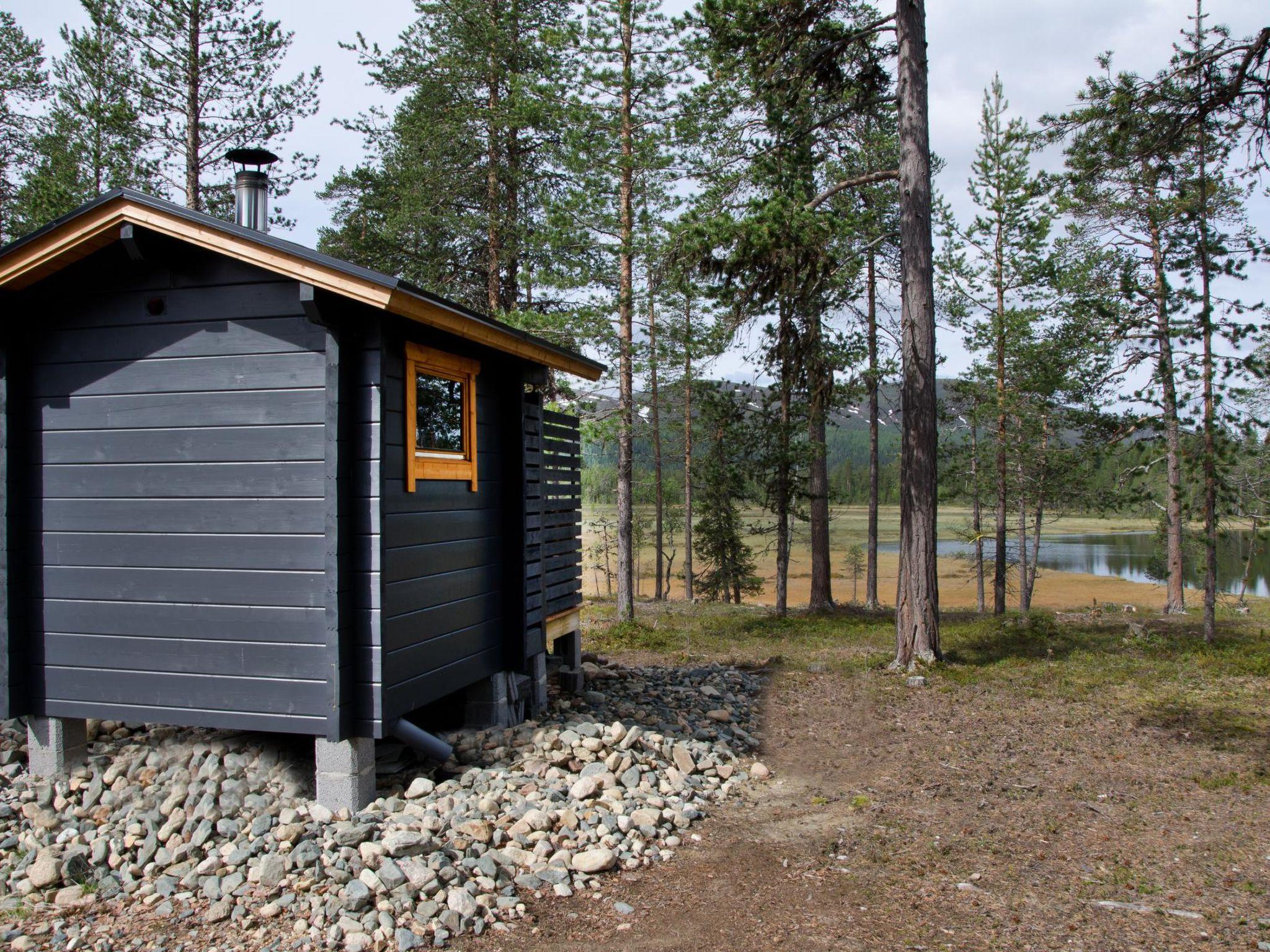 Foto 11 - Haus mit 2 Schlafzimmern in Enontekiö mit sauna und blick auf die berge