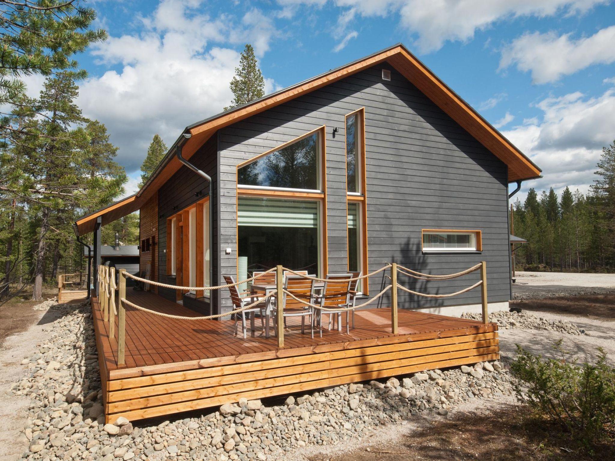 Foto 2 - Casa de 2 quartos em Enontekiö com sauna e vista para a montanha