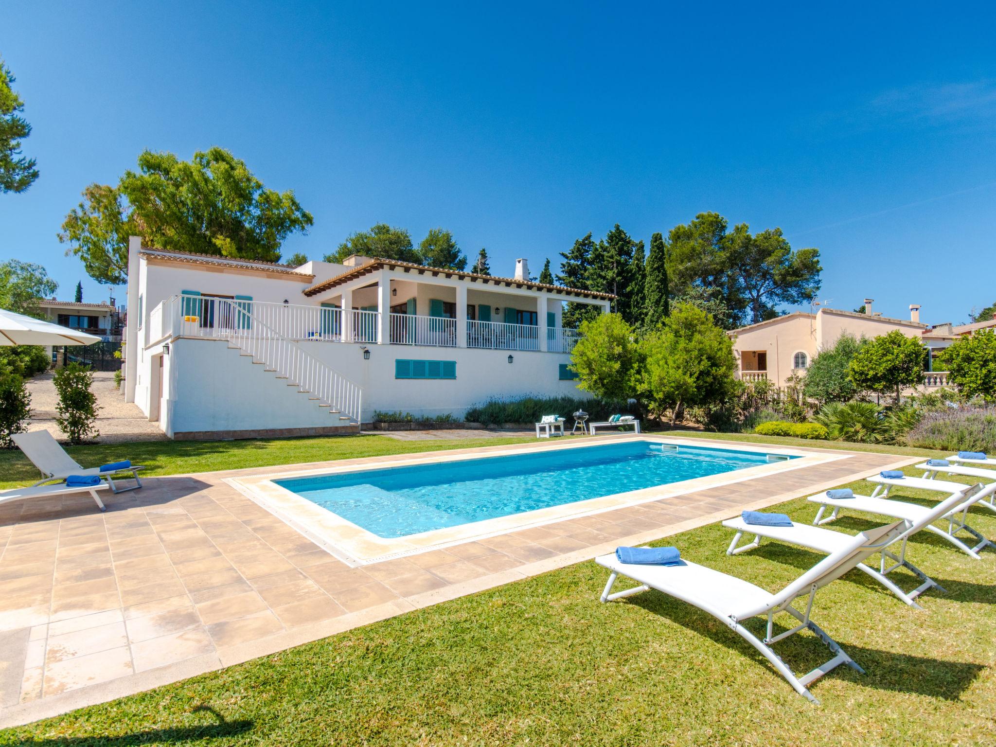 Foto 1 - Casa de 4 habitaciones en Llucmajor con piscina privada y vistas al mar