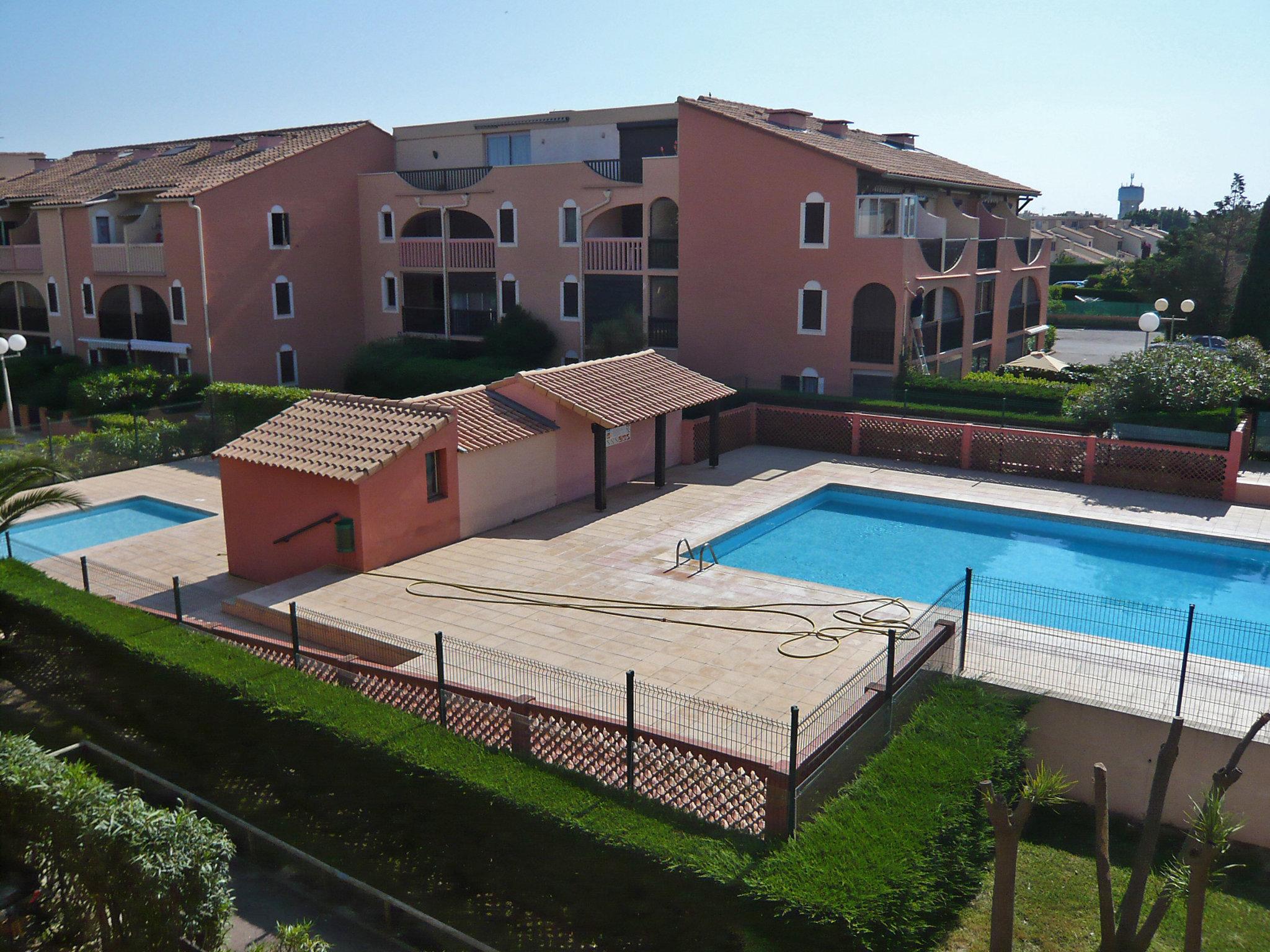 Foto 18 - Apartamento de 1 habitación en Canet-en-Roussillon con piscina y jardín