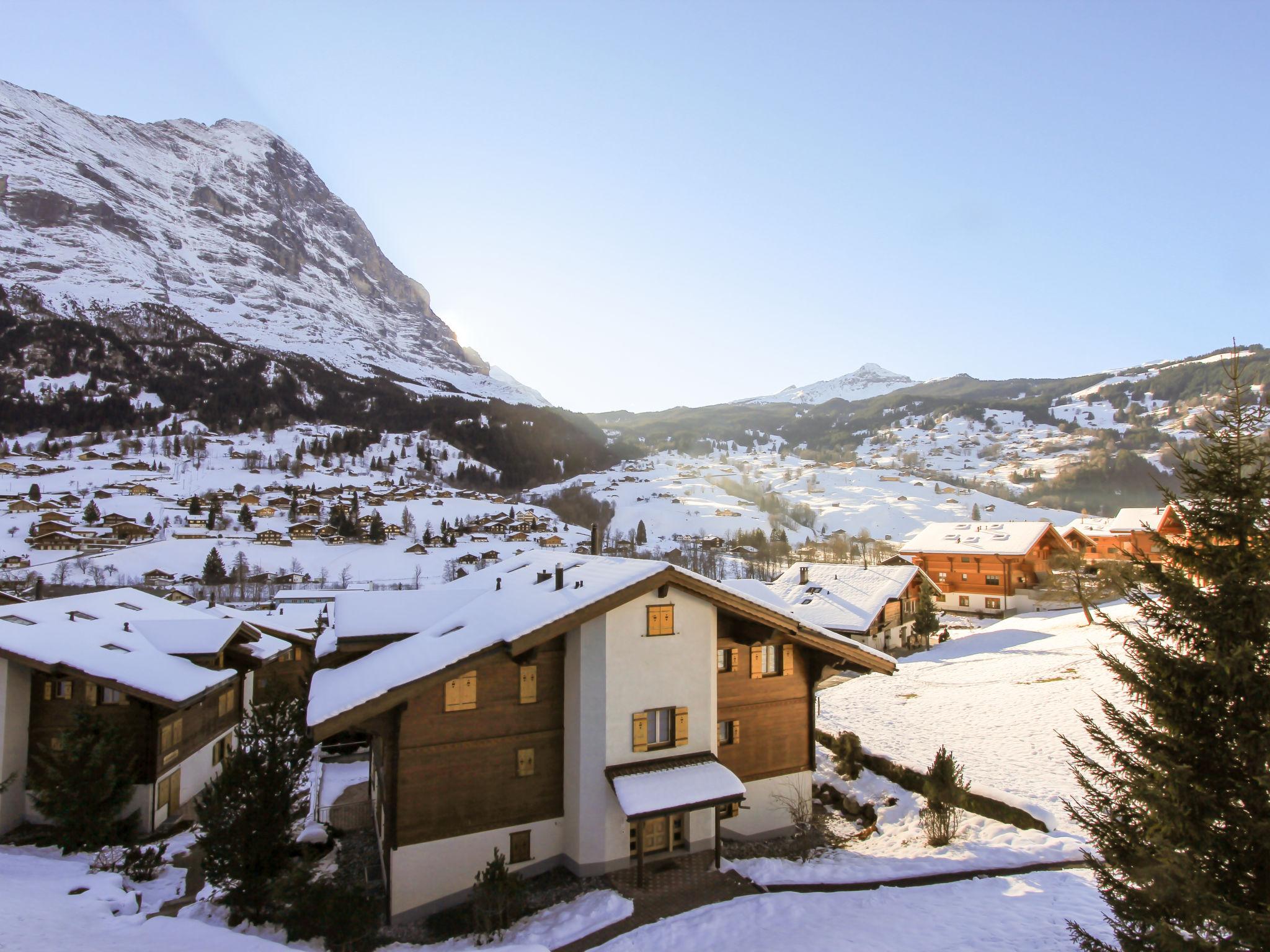 Foto 19 - Apartment mit 1 Schlafzimmer in Grindelwald mit garten und blick auf die berge