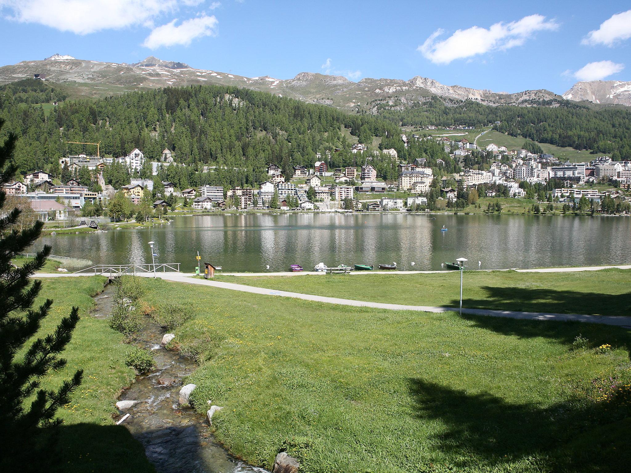 Foto 28 - Appartamento con 2 camere da letto a Sankt Moritz con giardino