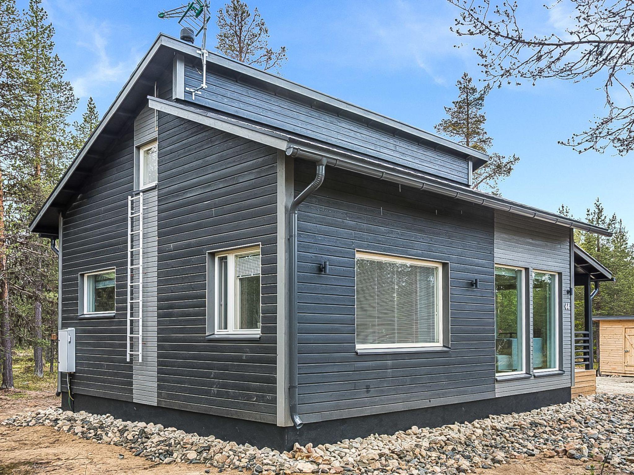 Foto 18 - Haus mit 1 Schlafzimmer in Enontekiö mit sauna und blick auf die berge