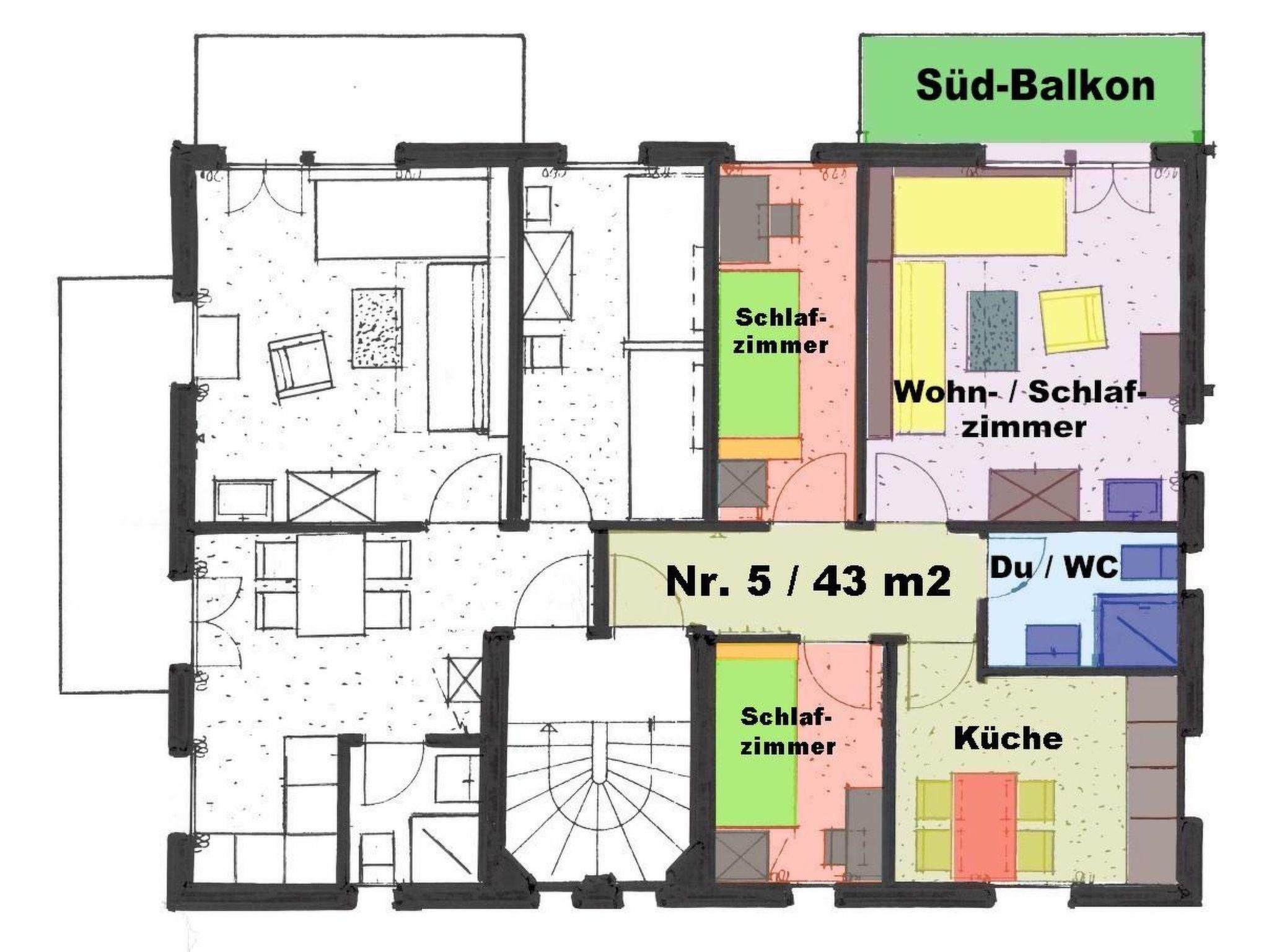 Foto 16 - Apartamento de 2 quartos em Saas-Fee