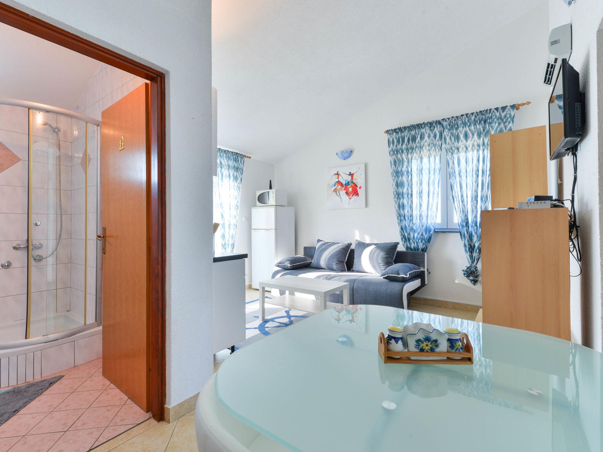 Foto 10 - Appartamento con 1 camera da letto a Privlaka con piscina e vista mare