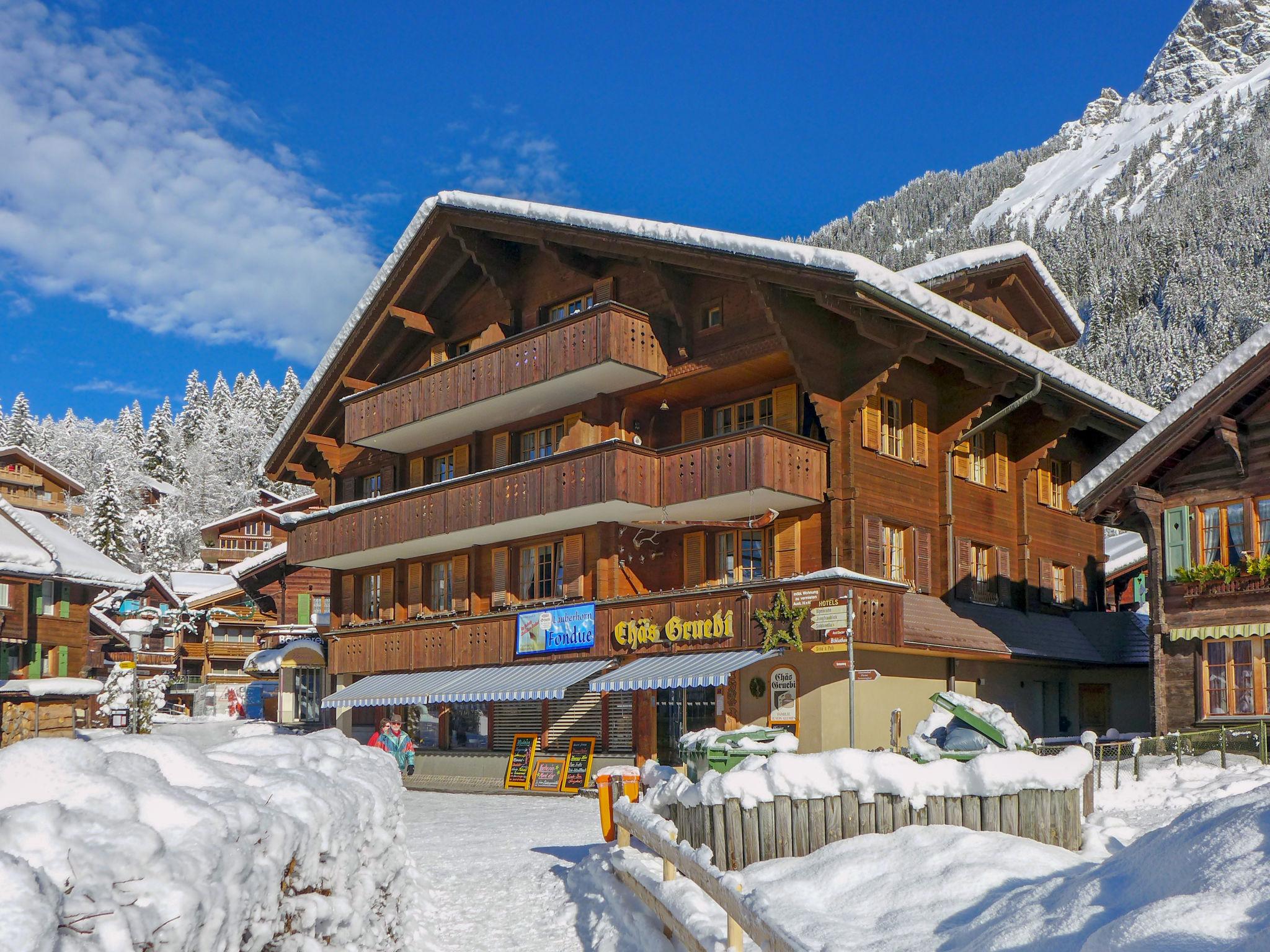 Foto 18 - Apartment mit 3 Schlafzimmern in Lauterbrunnen mit blick auf die berge