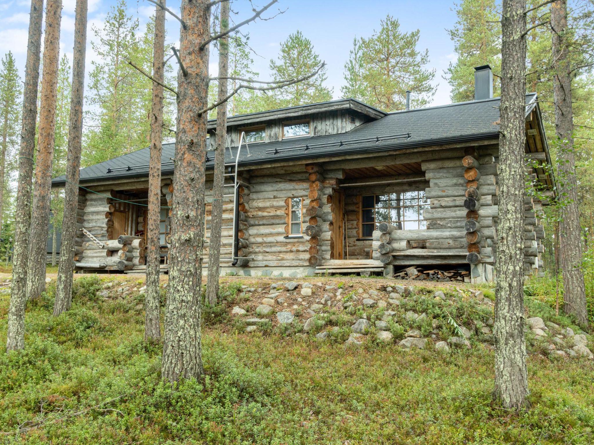 Foto 1 - Casa de 1 habitación en Kittilä con sauna y vistas a la montaña