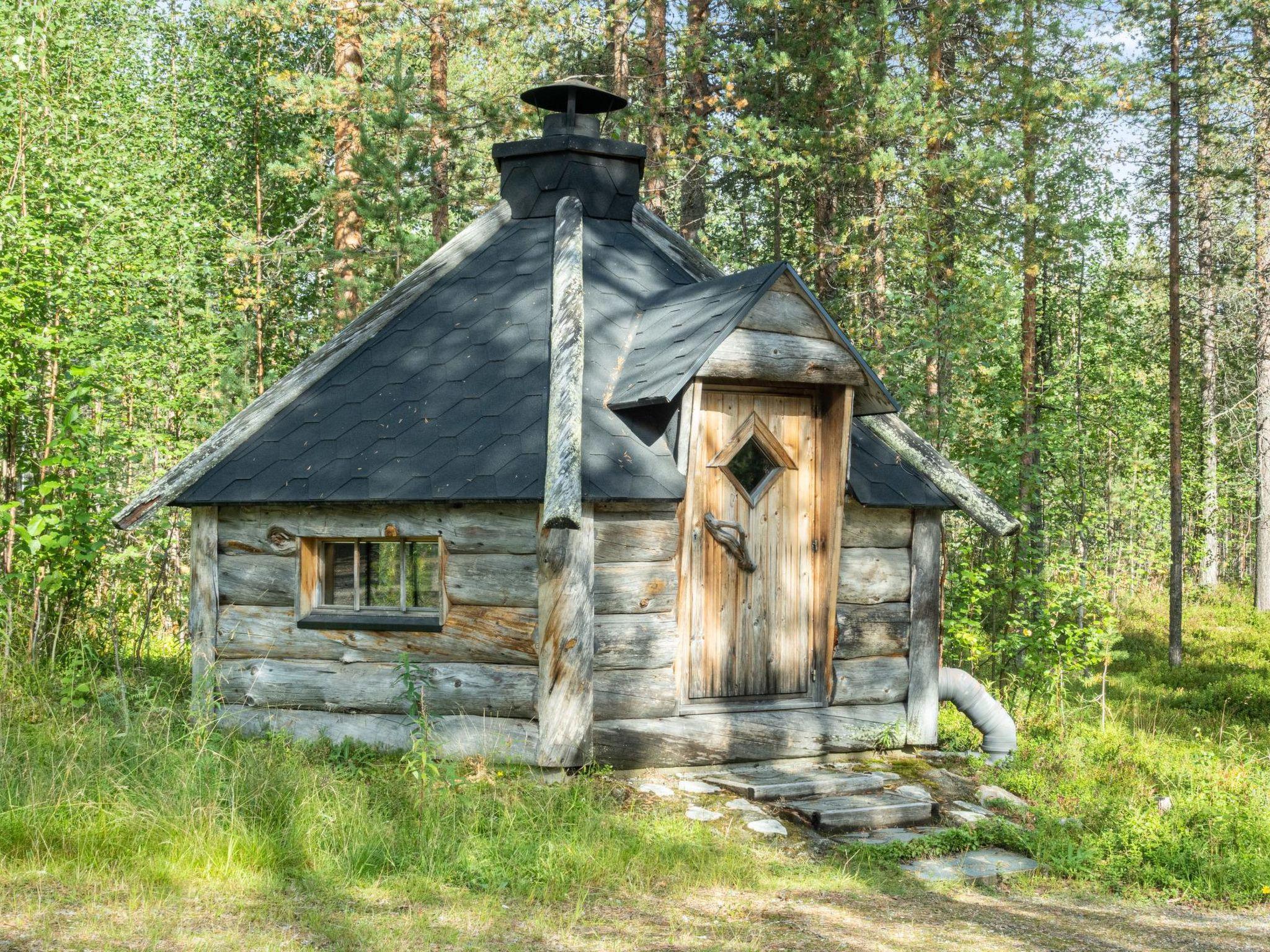 Foto 4 - Haus mit 1 Schlafzimmer in Kittilä mit sauna und blick auf die berge