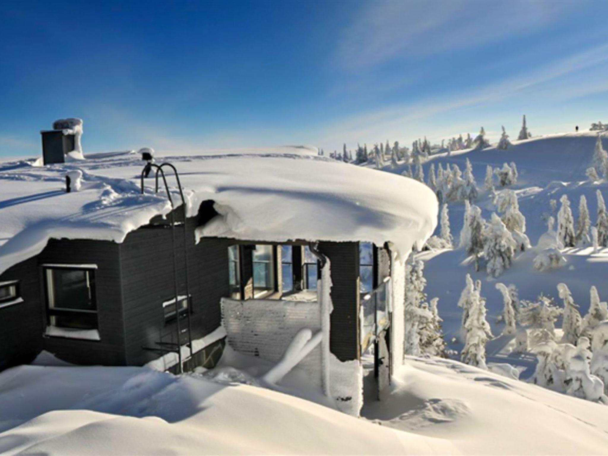 Foto 3 - Haus mit 4 Schlafzimmern in Kuusamo mit sauna und blick auf die berge