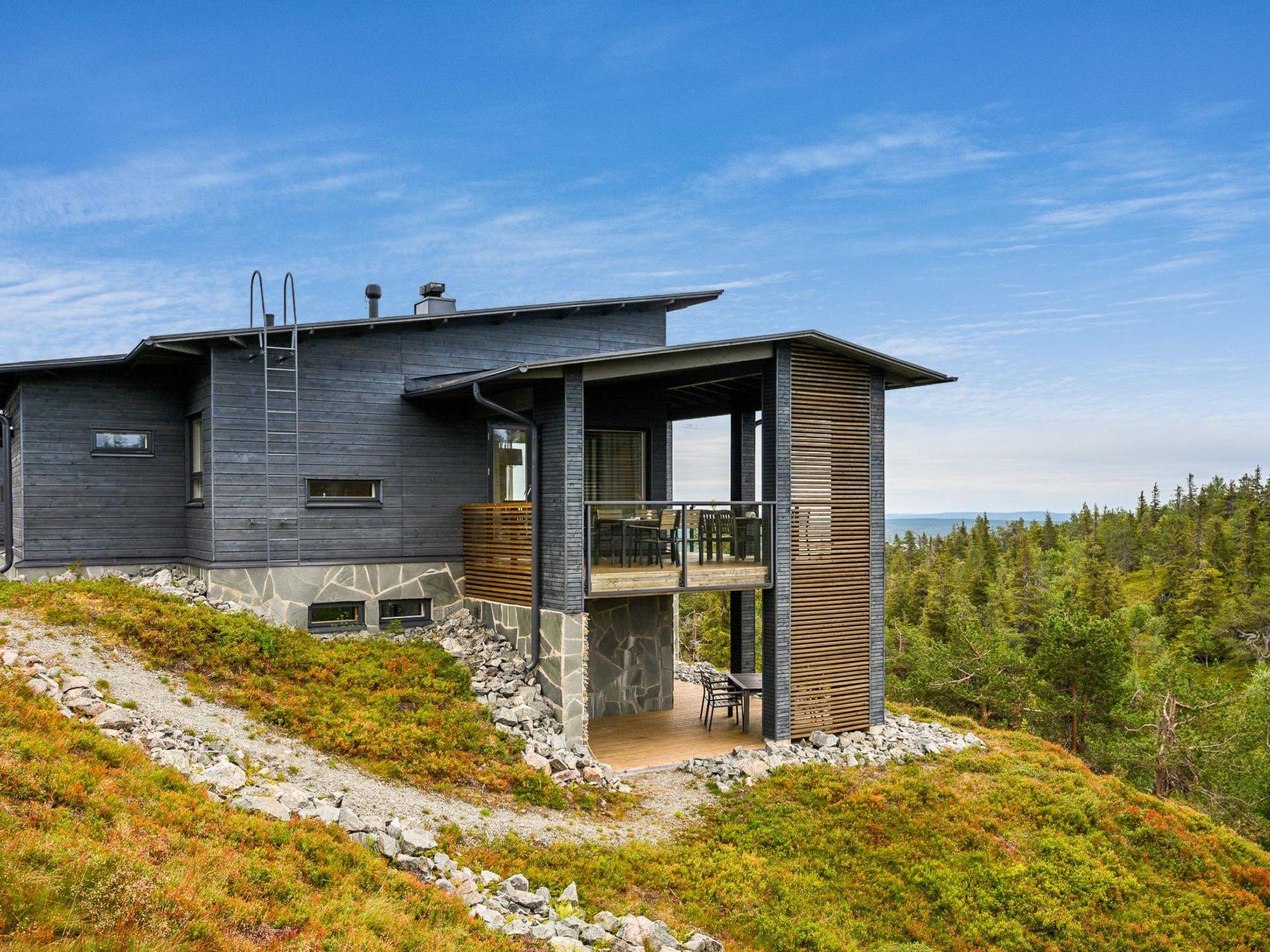Foto 37 - Casa de 4 quartos em Kuusamo com sauna e vista para a montanha