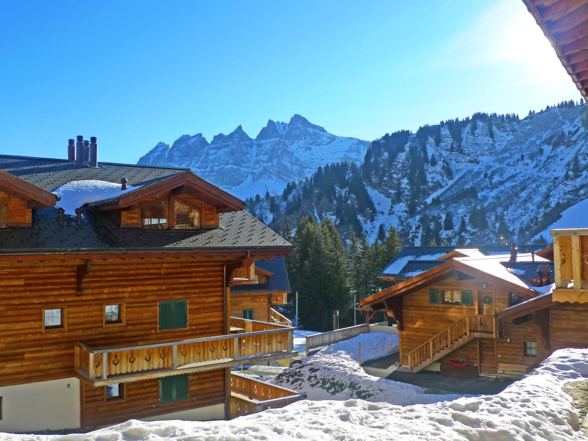 Photo 23 - Appartement de 1 chambre à Val-d'Illiez avec vues sur la montagne