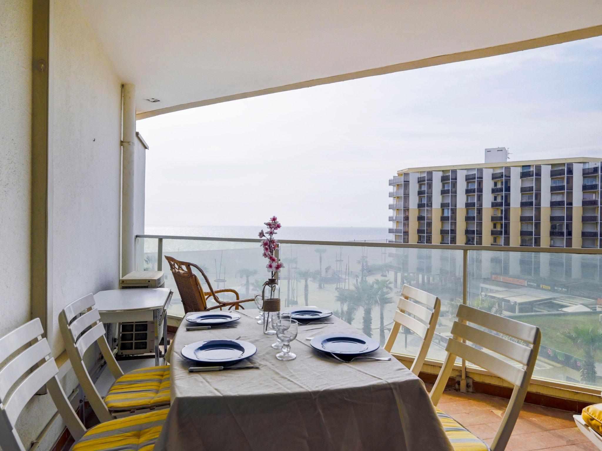 Photo 5 - Appartement de 2 chambres à Canet-en-Roussillon avec terrasse et vues à la mer