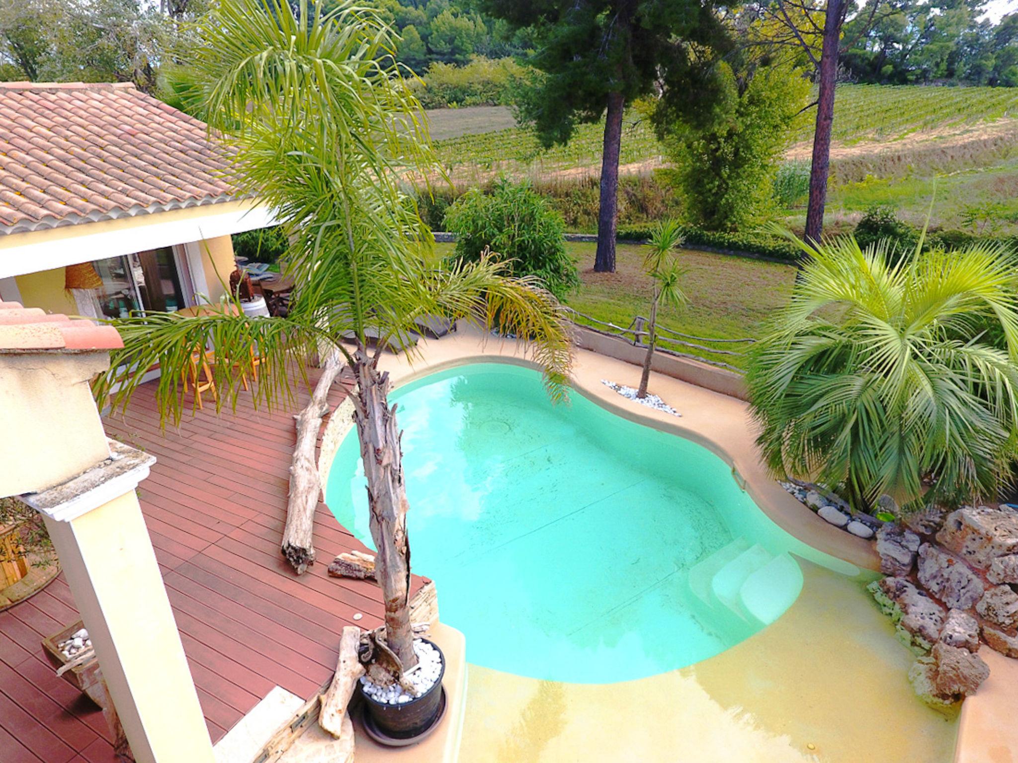 Foto 12 - Casa de 3 habitaciones en Thézan-lès-Béziers con piscina privada y jardín