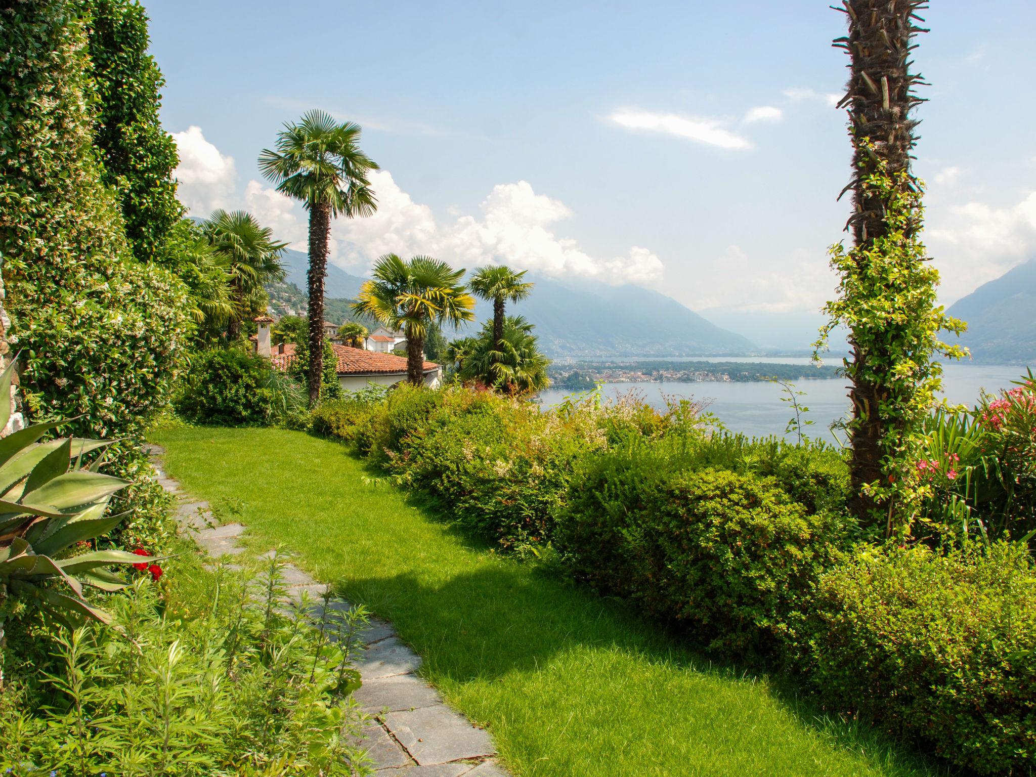 Foto 35 - Casa de 2 quartos em Ronco sopra Ascona com piscina privada e jardim