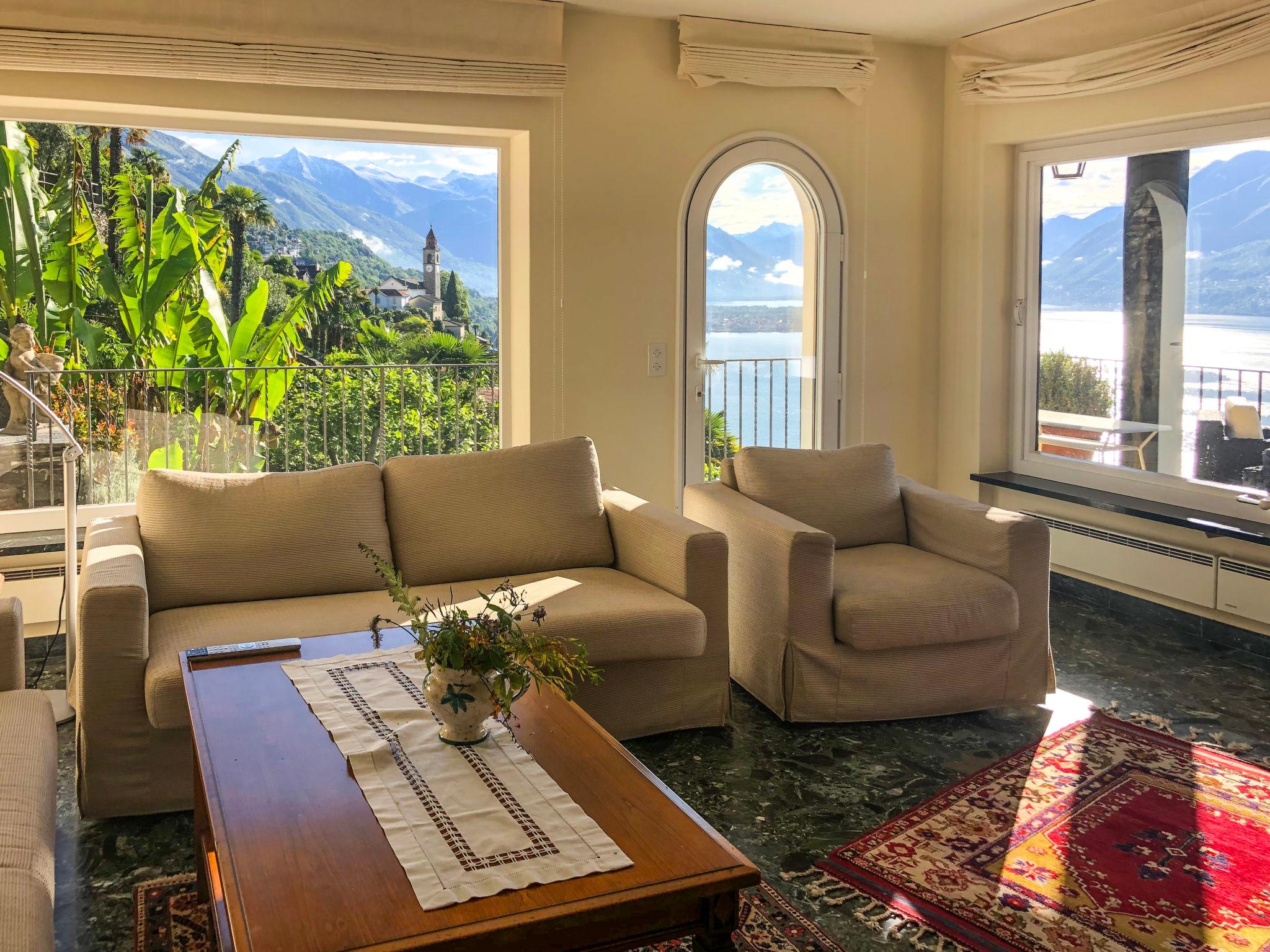 Photo 11 - 2 bedroom House in Ronco sopra Ascona with private pool and mountain view