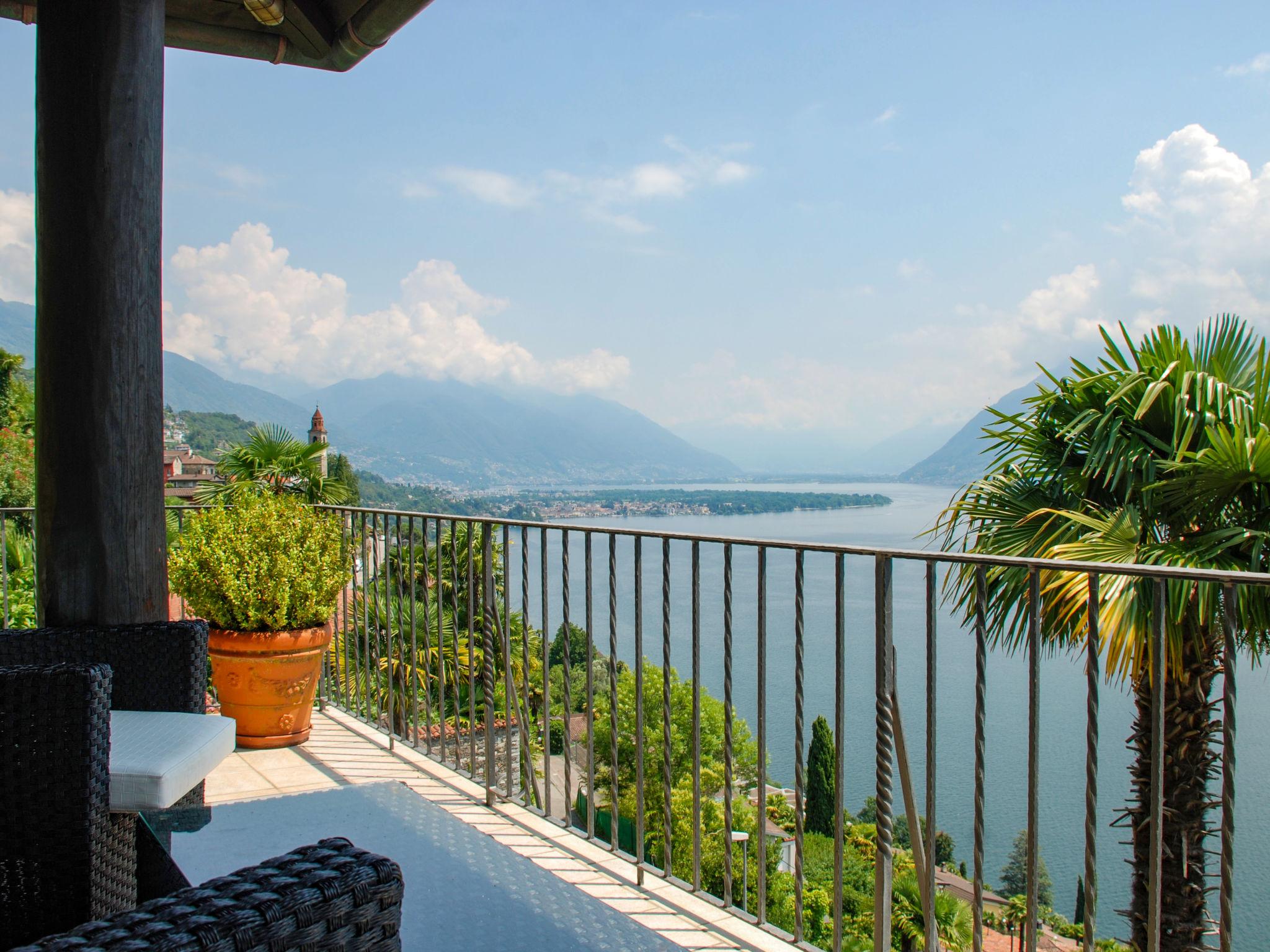 Foto 34 - Casa de 2 quartos em Ronco sopra Ascona com piscina privada e vista para a montanha