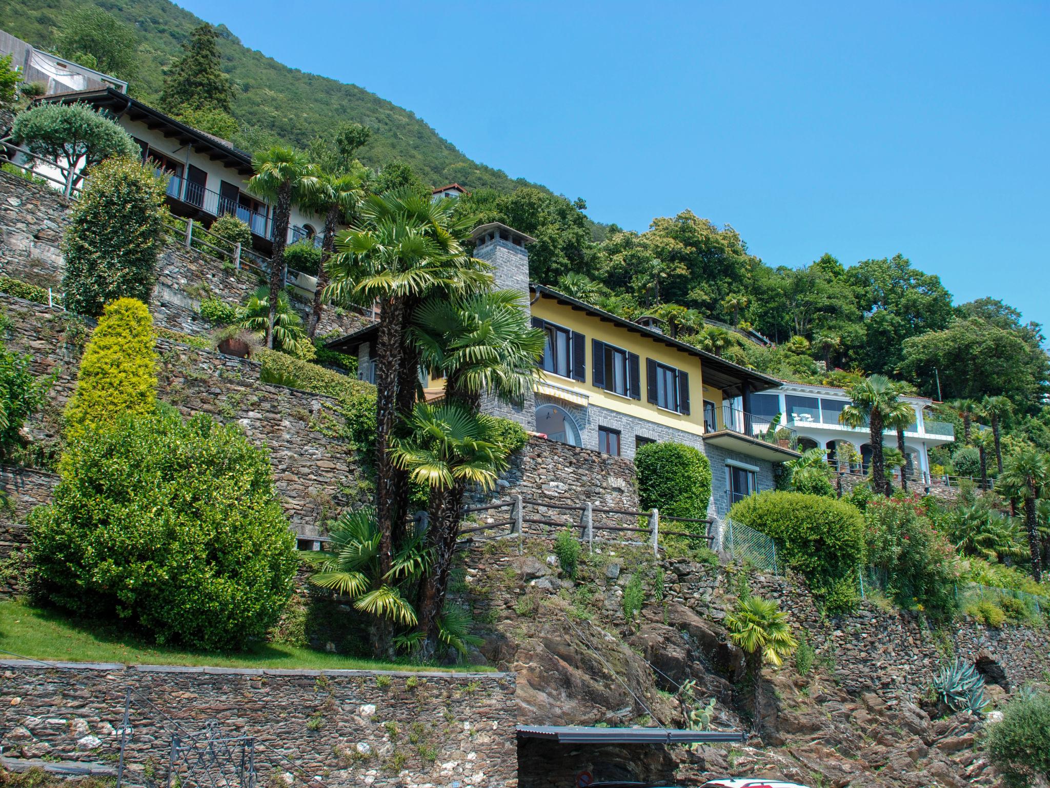 Photo 48 - Maison de 2 chambres à Ronco sopra Ascona avec piscine privée et jardin