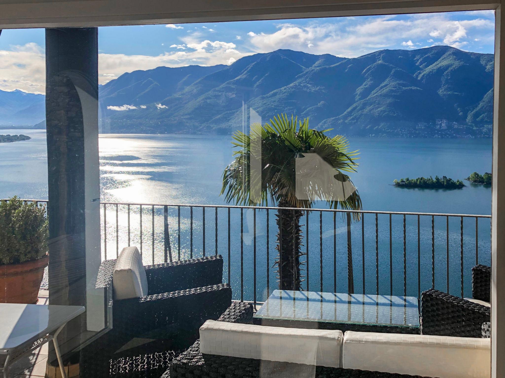 Foto 1 - Casa con 2 camere da letto a Ronco sopra Ascona con piscina privata e giardino